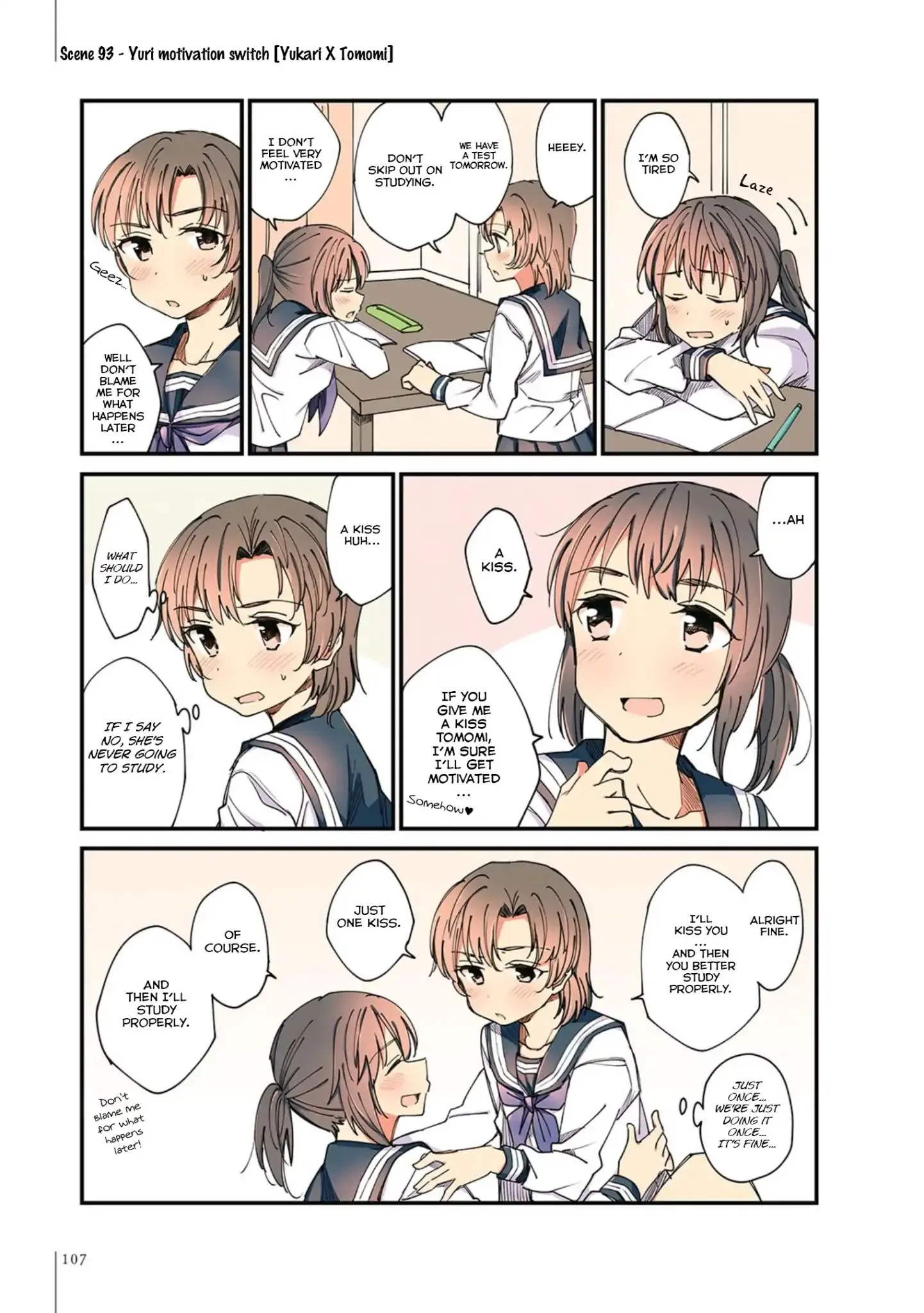 A Hundred Scenes of Girls Love Chapter 6 page 3 - 
