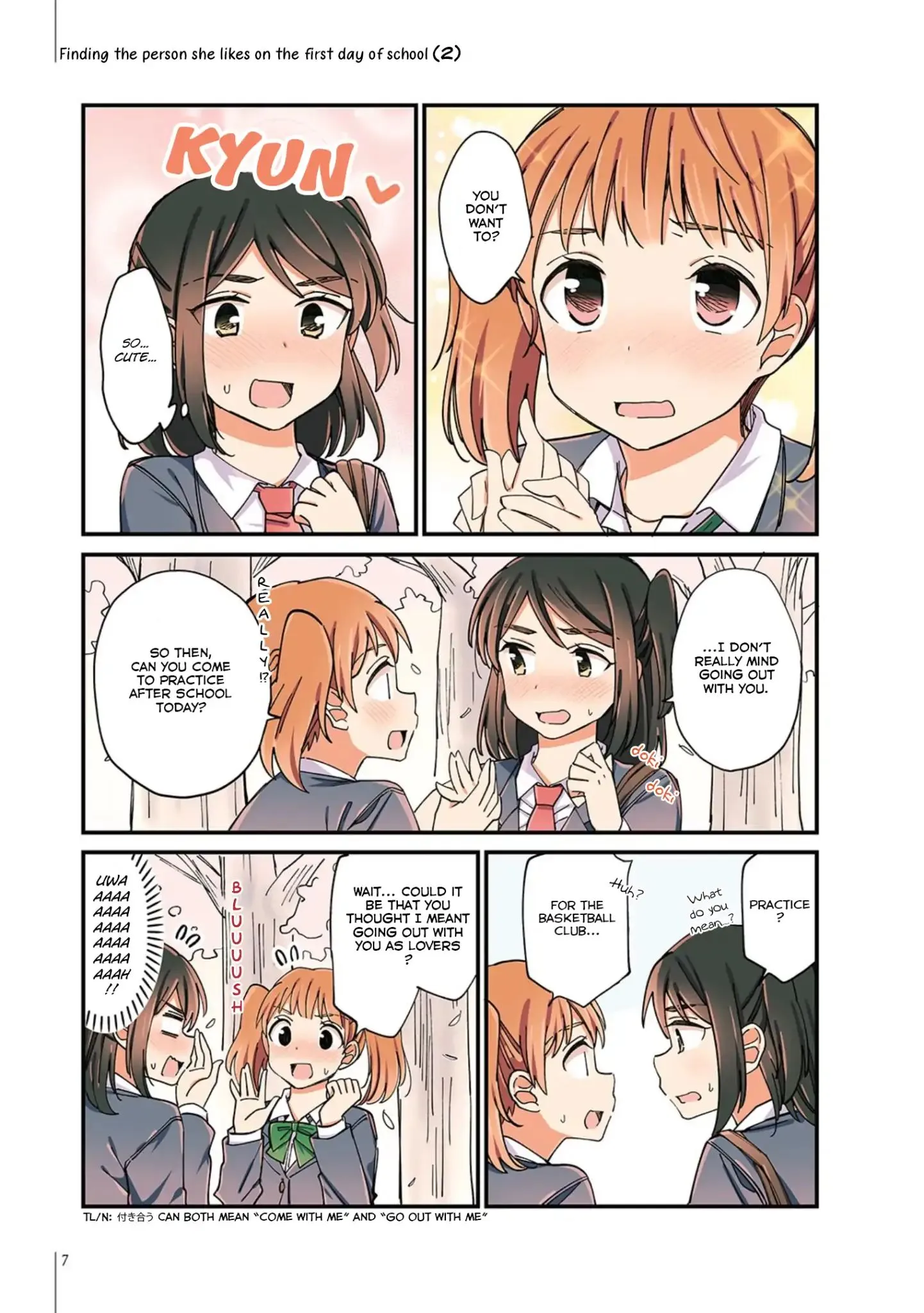 A Hundred Scenes of Girls Love Chapter 7 page 9 - 