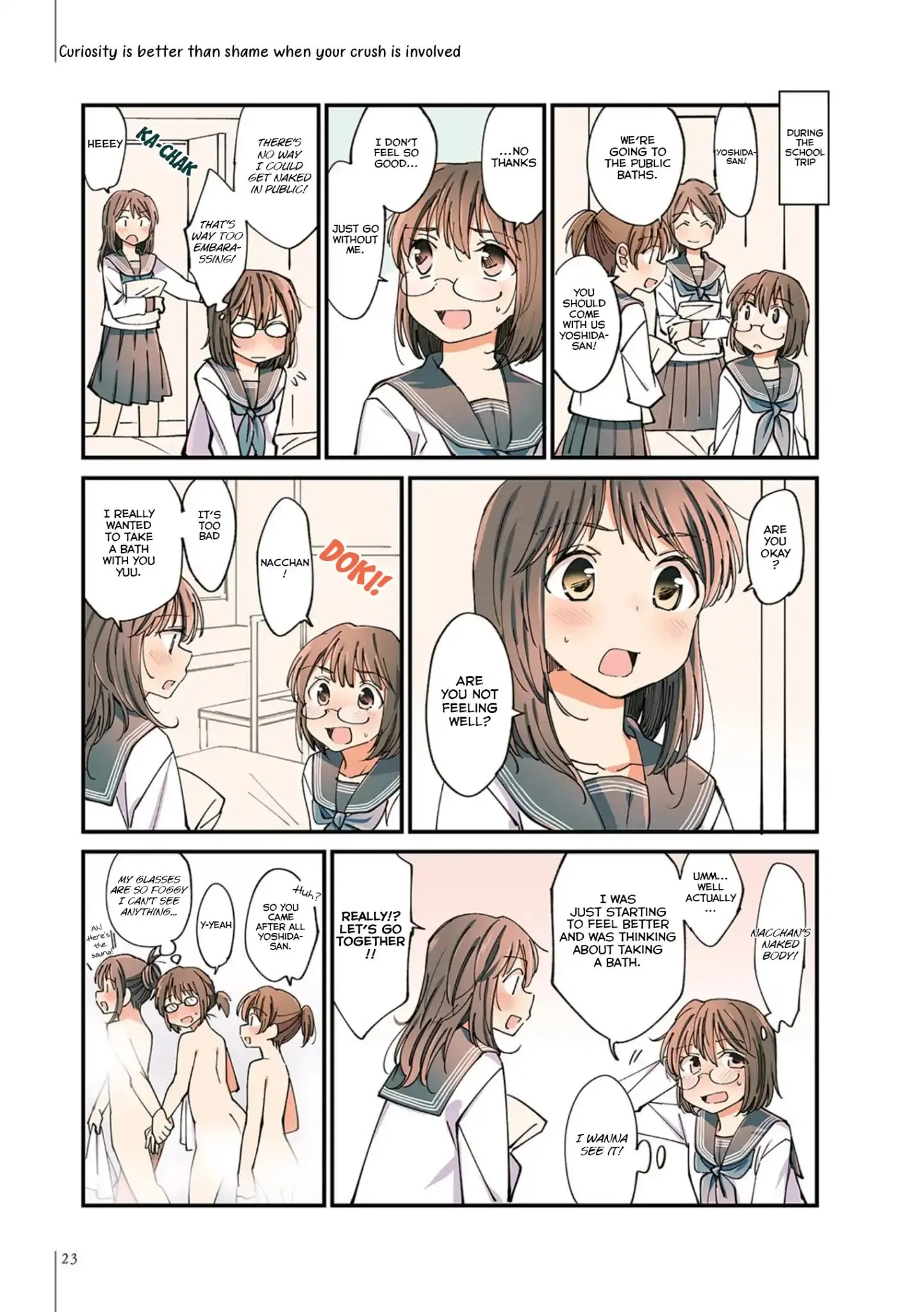 A Hundred Scenes of Girls Love Chapter 8 page 9 - 