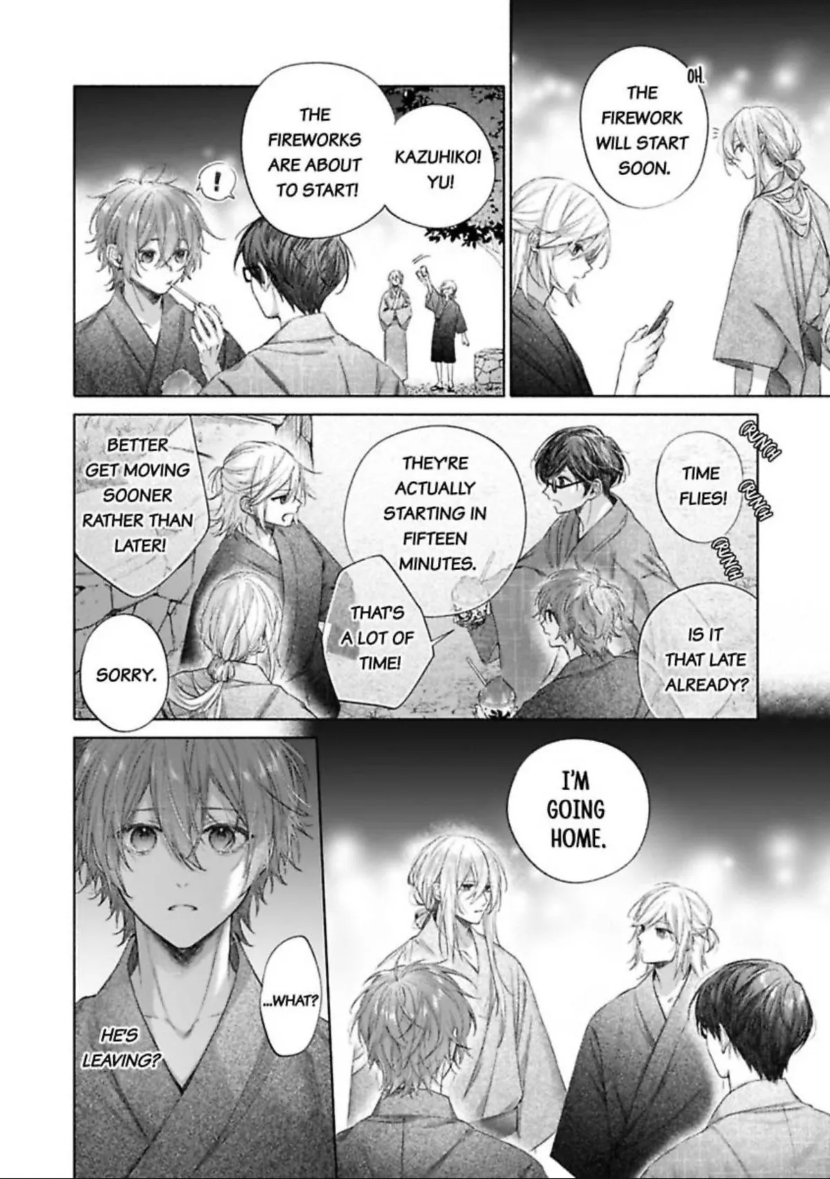 A Kiss, and Then... Chapter 3 page 8 - 