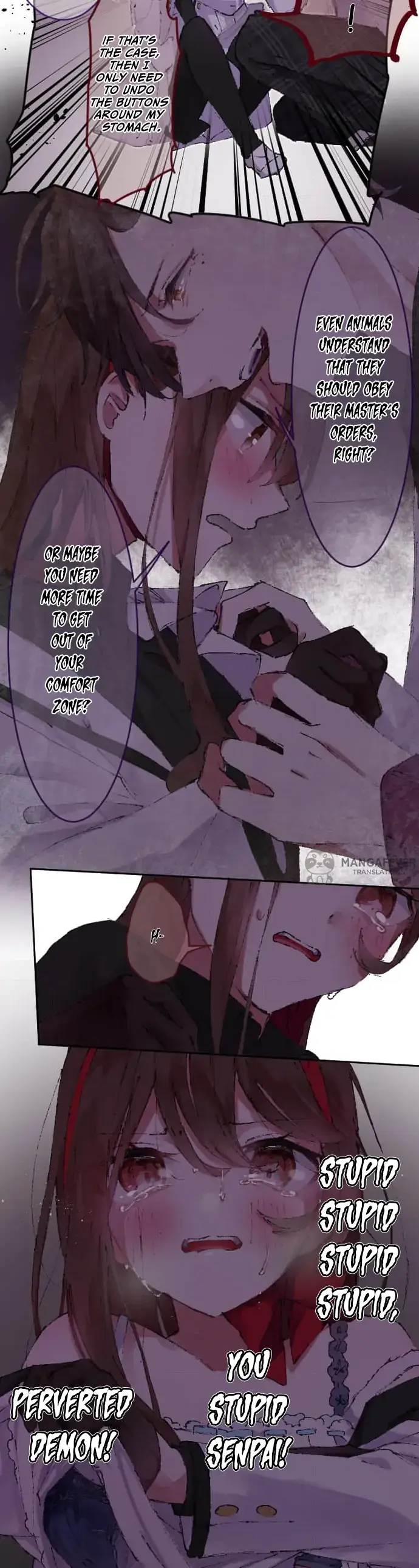 A Kiss of Submission to the Devil Senpai Chapter 5 page 12 - 