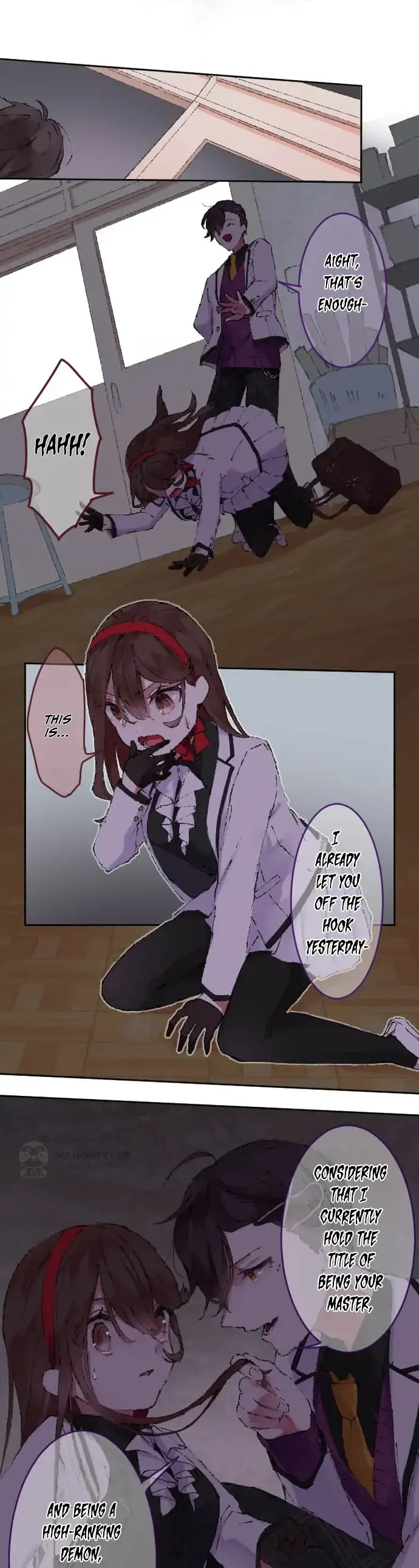 A Kiss of Submission to the Devil Senpai Chapter 5 page 10 - 