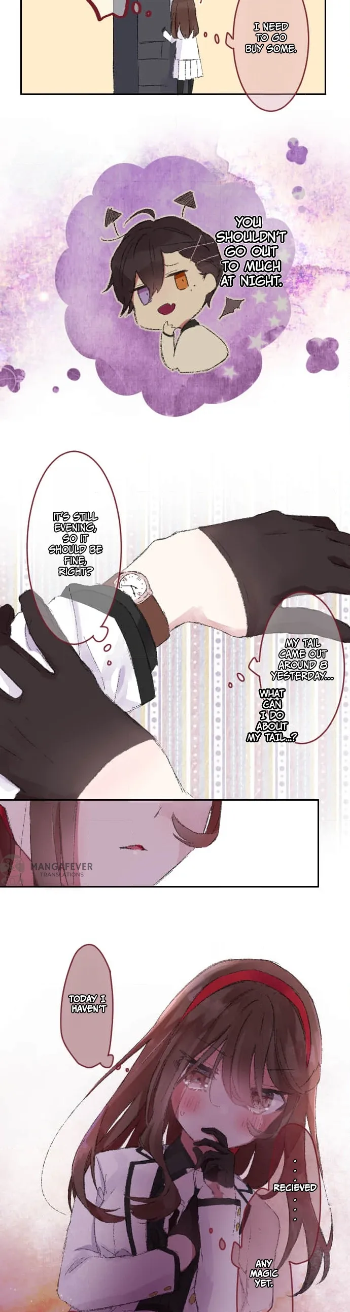 A Kiss of Submission to the Devil Senpai Chapter 6 page 8 - 