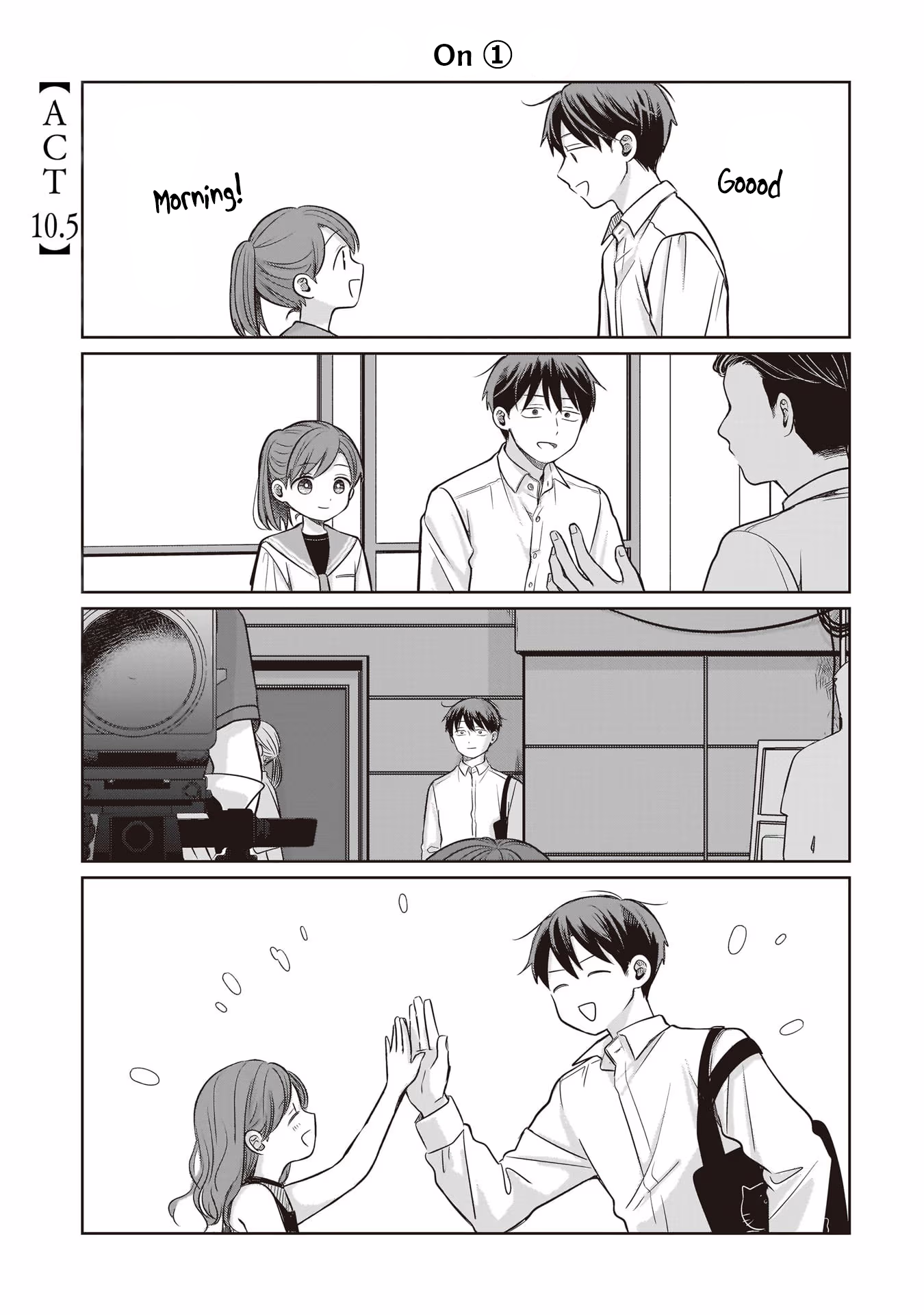 A Love Letter and a 13-Year-Old Actress Chapter 10.5 page 1 - 