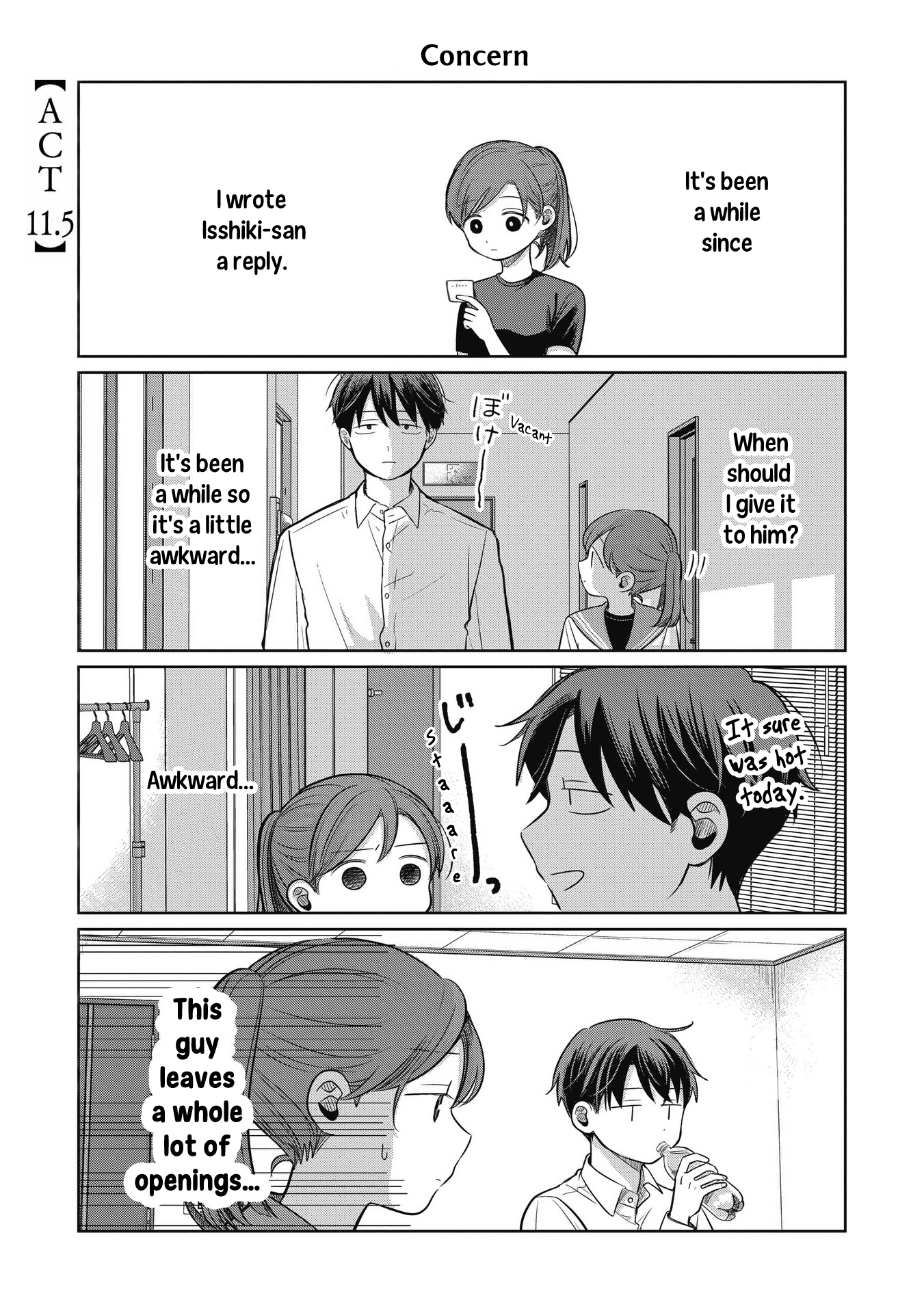 A Love Letter and a 13-Year-Old Actress Chapter 11.5 page 1 - 