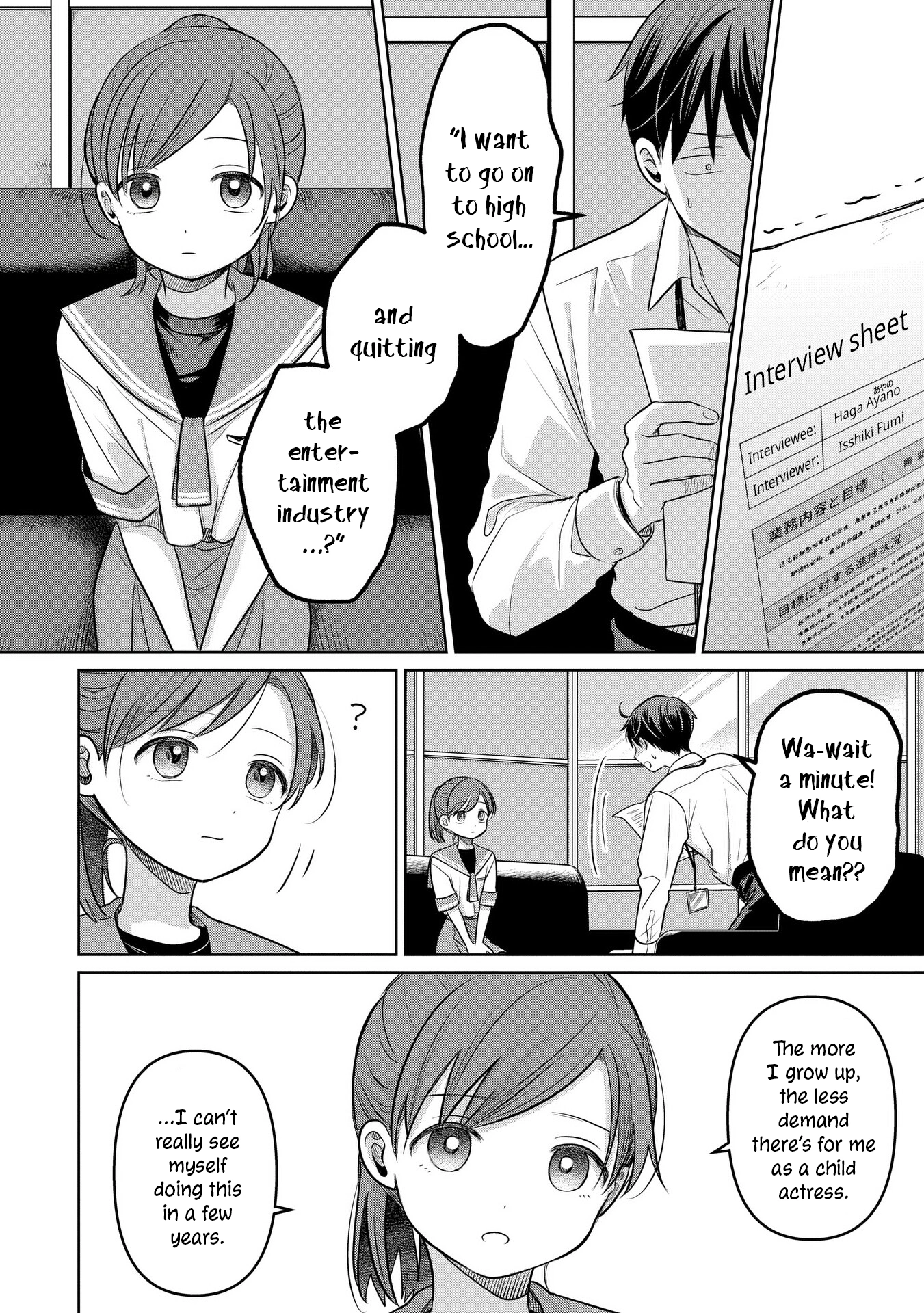 A Love Letter and a 13-Year-Old Actress Chapter 18 page 8 - 