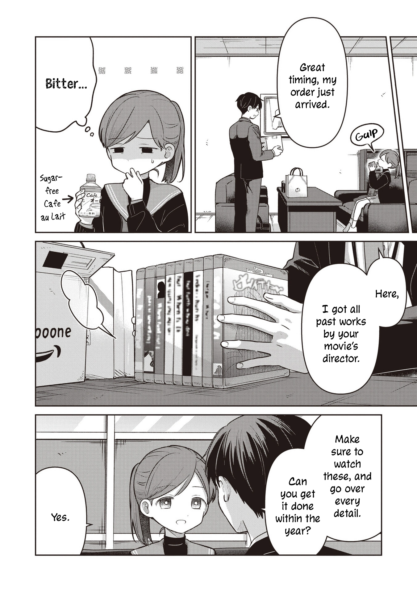 A Love Letter and a 13-Year-Old Actress Chapter 36 page 8 - 