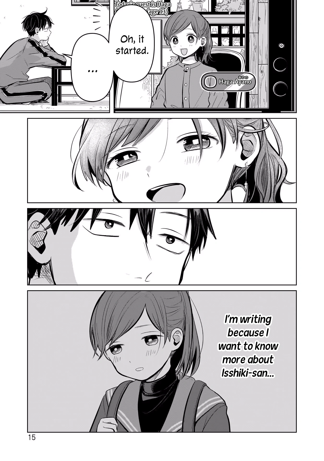 A Love Letter and a 13-Year-Old Actress Chapter 5 page 16 - 