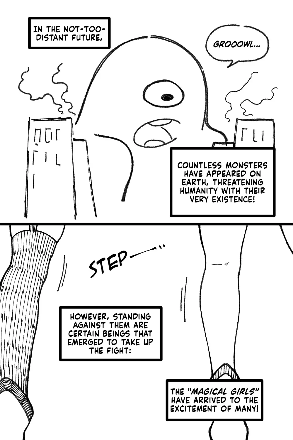 A Magical Girl I Saw in a Dream? Chapter 1 page 1 - 