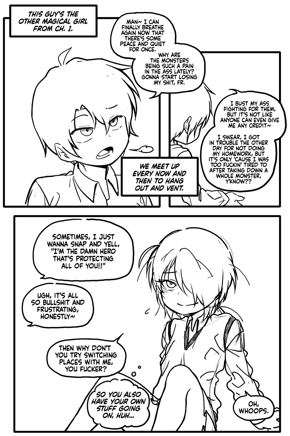 A Magical Girl I Saw in a Dream? Chapter 7 page 1 - 