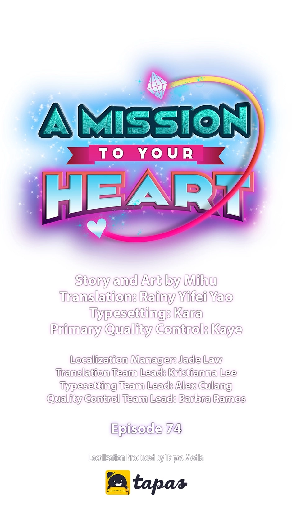 A Mission to Your Heart Chapter 74 page 1 - 
