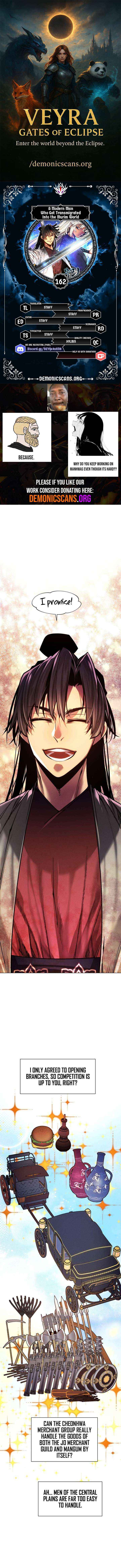 A Modern Man Who Got Transmigrated Into the Murim World Chapter 162 page 1 - 