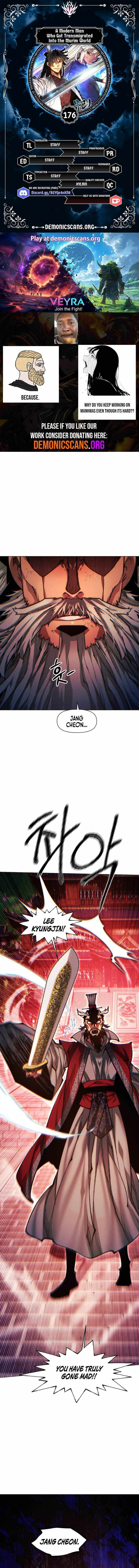 A Modern Man Who Got Transmigrated Into the Murim World Chapter 176 page 1 - 