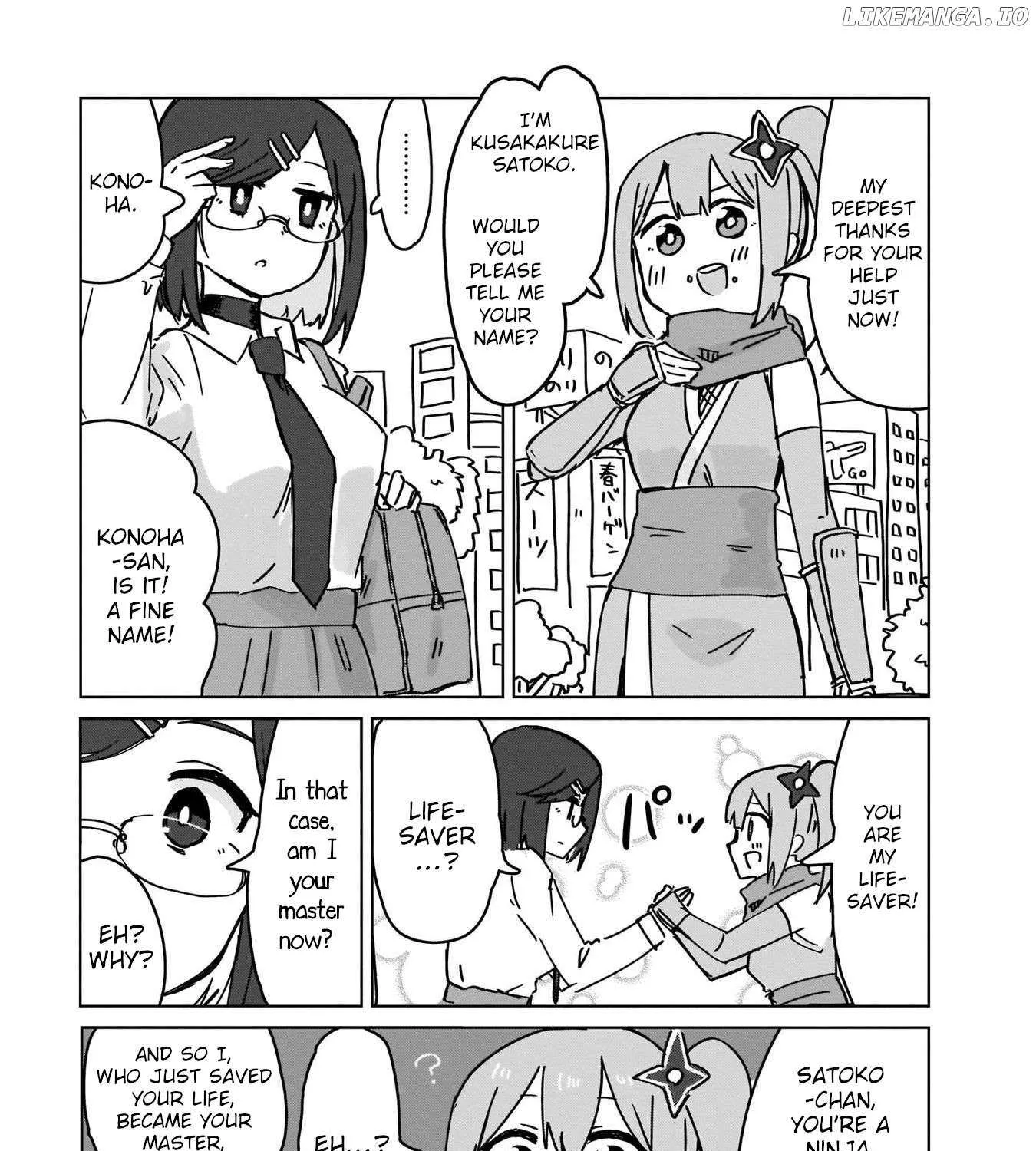 A Ninja and an Assassin Living Together Chapter 1 page 18 - 