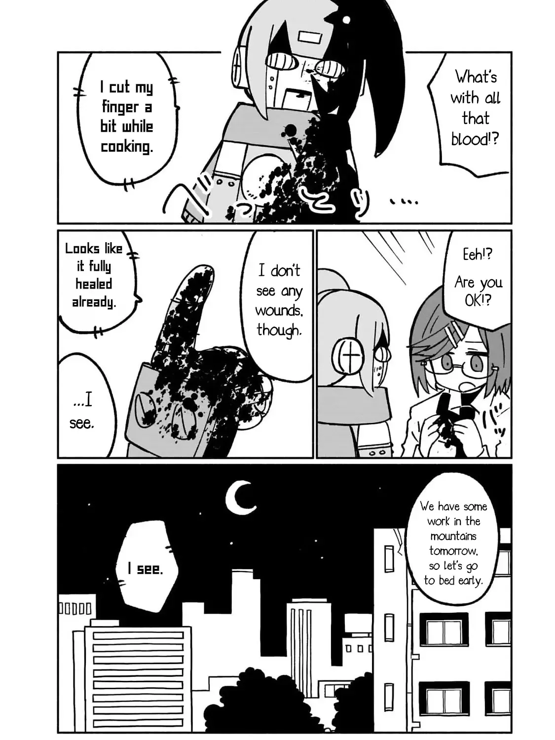 A Ninja and an Assassin Living Together Chapter 17.5 page 7 - 