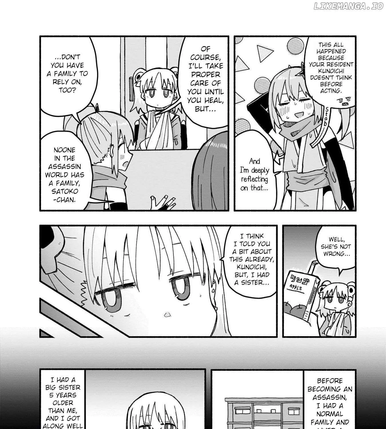 A Ninja and an Assassin Living Together Chapter 21 page 8 - 