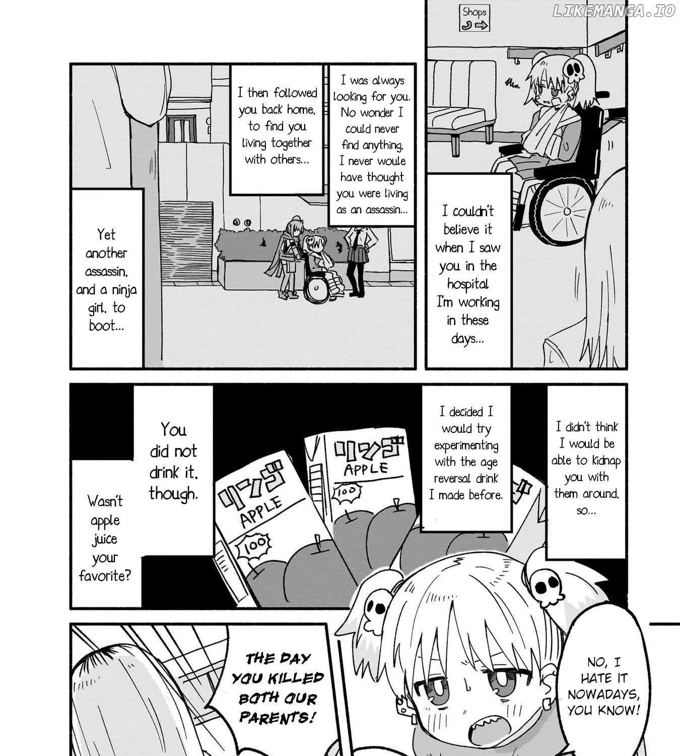 A Ninja and an Assassin Living Together Chapter 22 page 16 - 