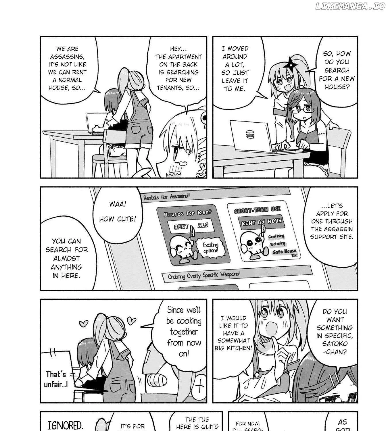 A Ninja and an Assassin Living Together Chapter 28 page 12 - 