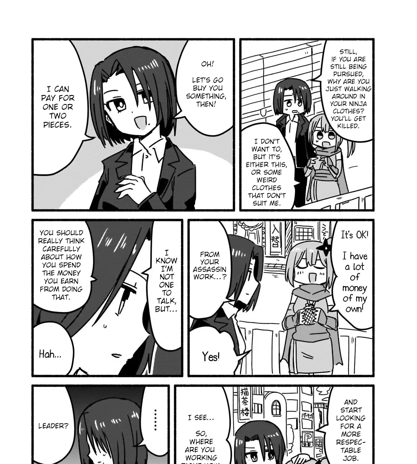 A Ninja and an Assassin Living Together Chapter 4 page 21 - 