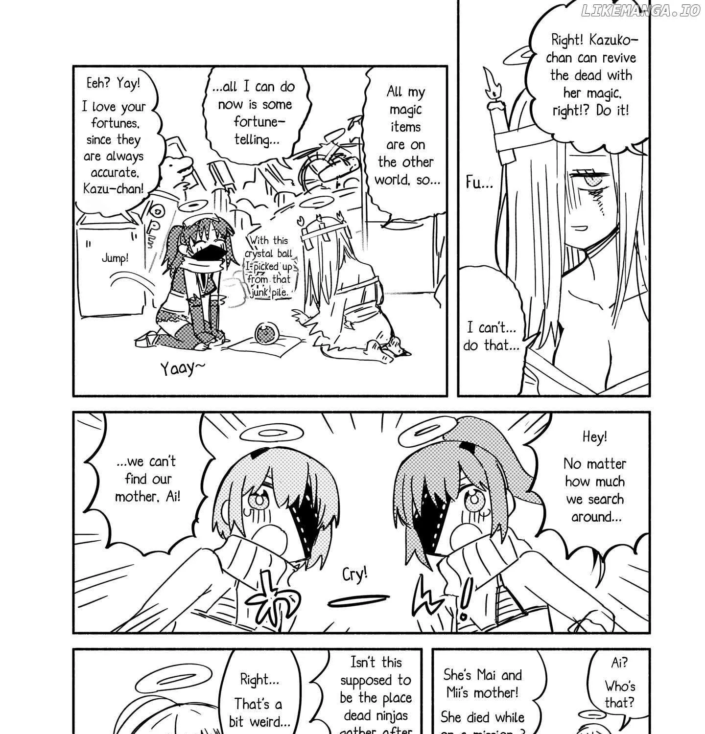 A Ninja and an Assassin Living Together Chapter 41.5 page 12 - 