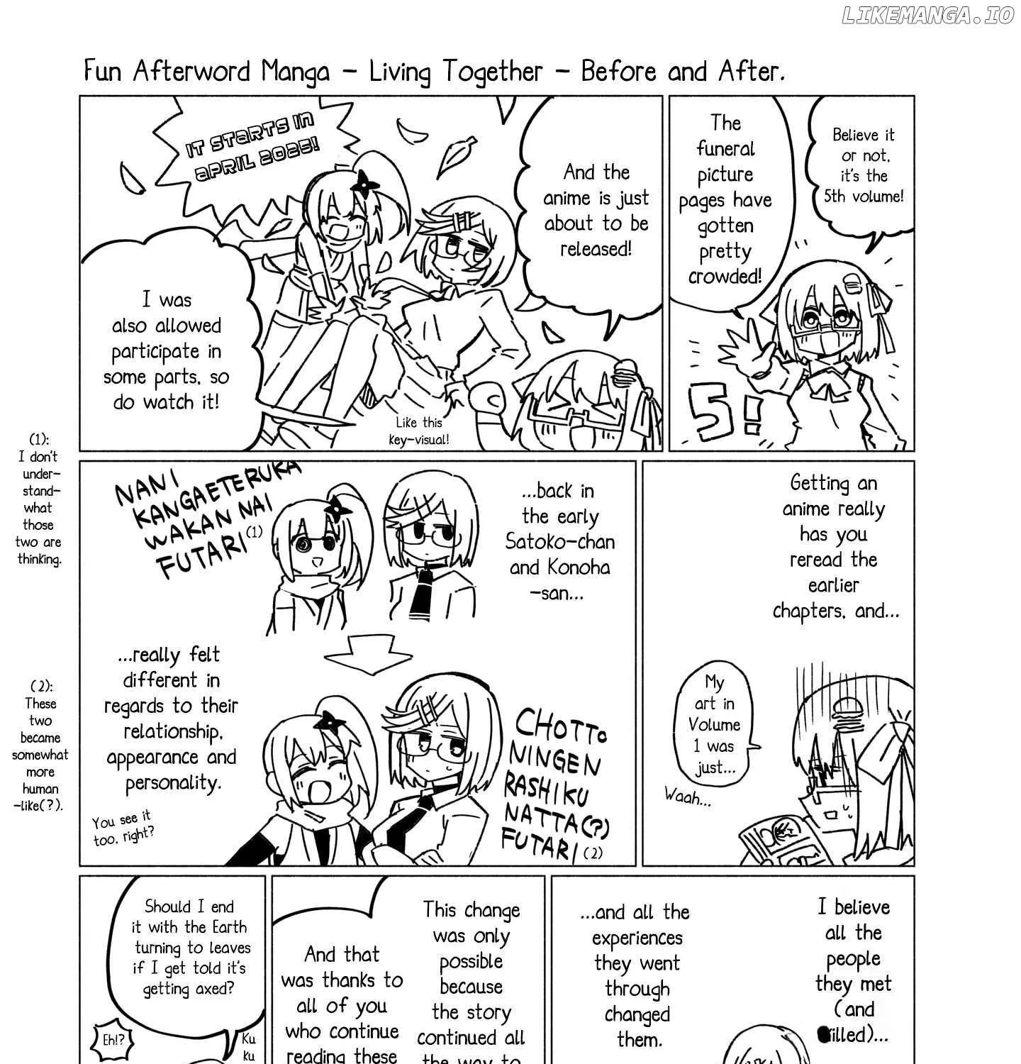 A Ninja and an Assassin Living Together Chapter 41.5 page 26 - 