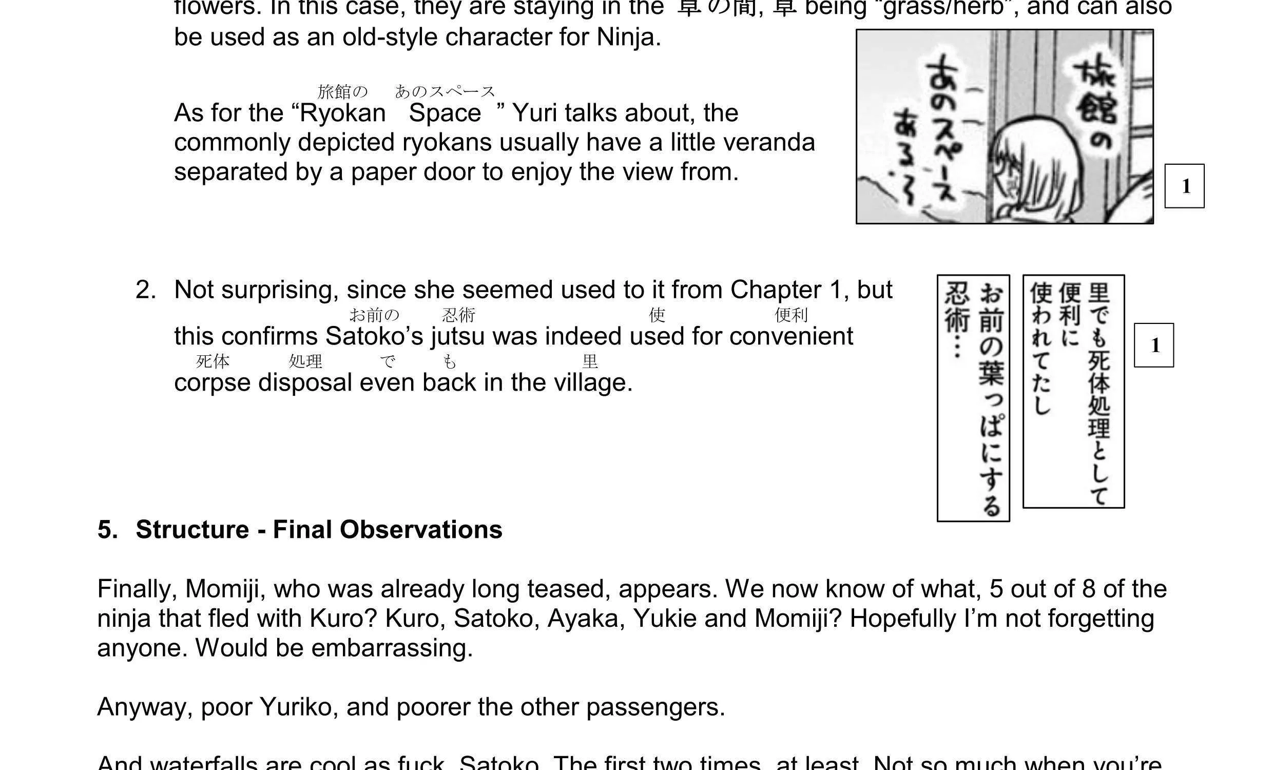 A Ninja and an Assassin Living Together Chapter 42 page 34 - 