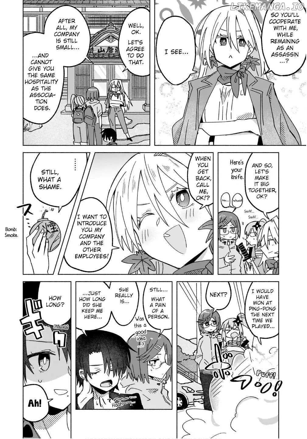 A Ninja and an Assassin Living Together Chapter 44 page 14 - 