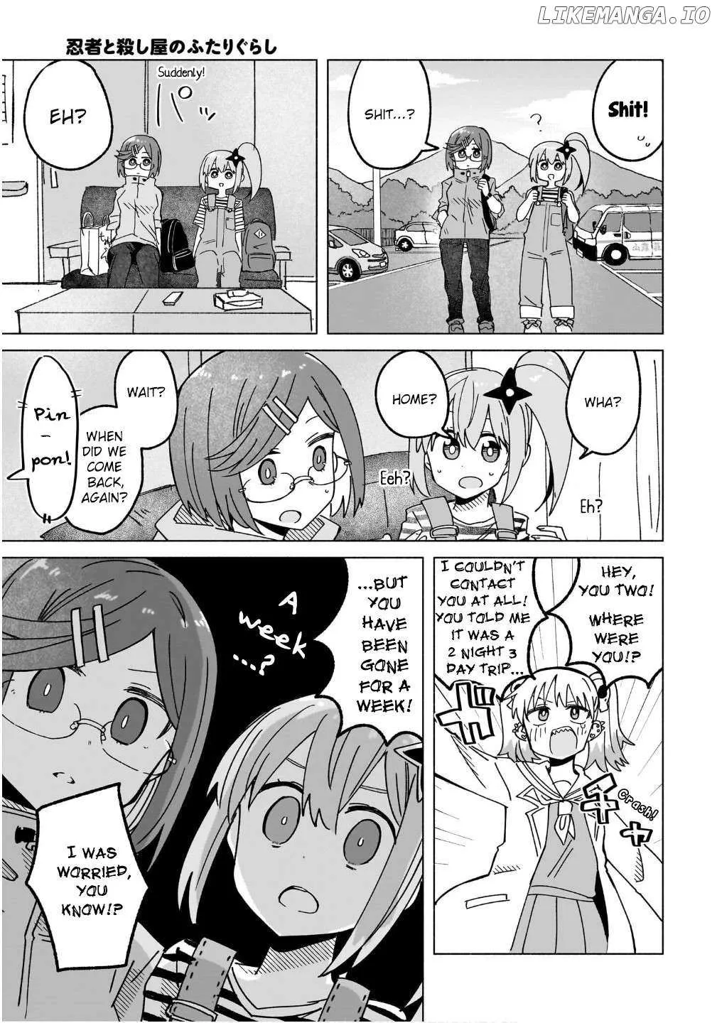 A Ninja and an Assassin Living Together Chapter 44 page 15 - 