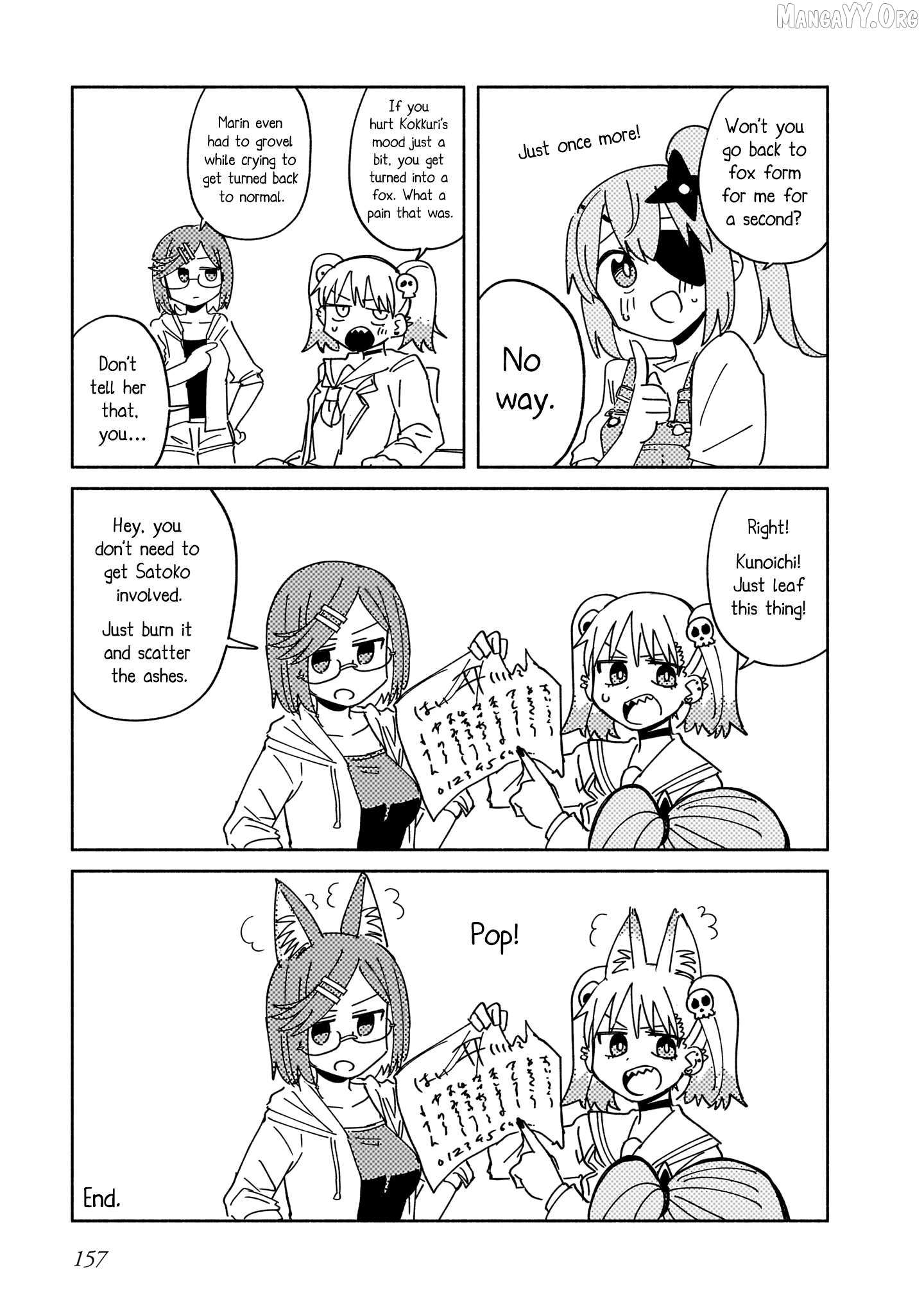 A Ninja and an Assassin Living Together Chapter 49.5 page 14 - 