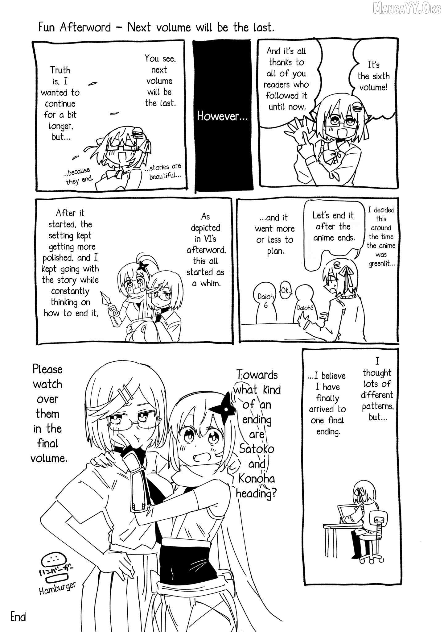 A Ninja and an Assassin Living Together Chapter 49.5 page 18 - 