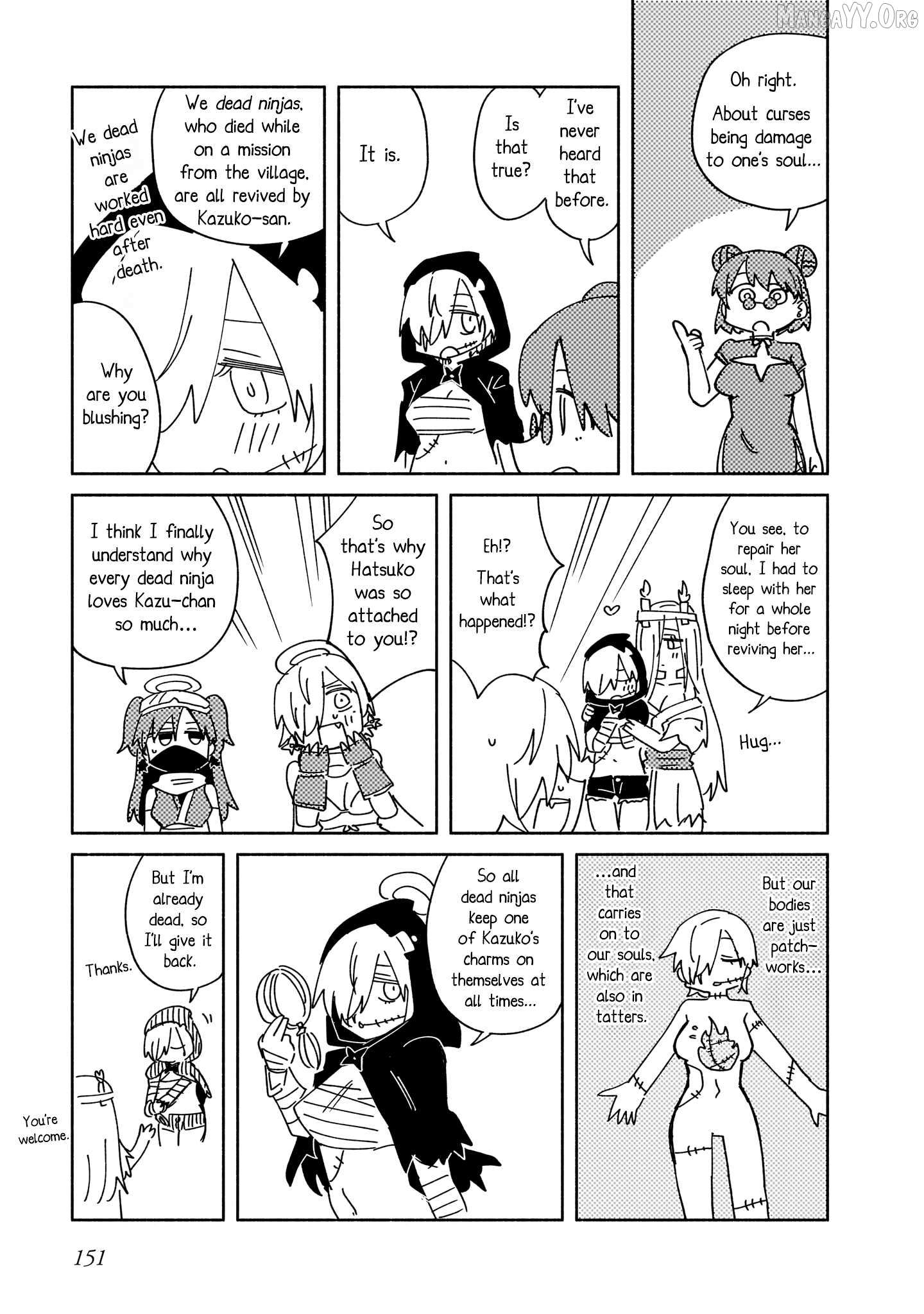 A Ninja and an Assassin Living Together Chapter 49.5 page 8 - 