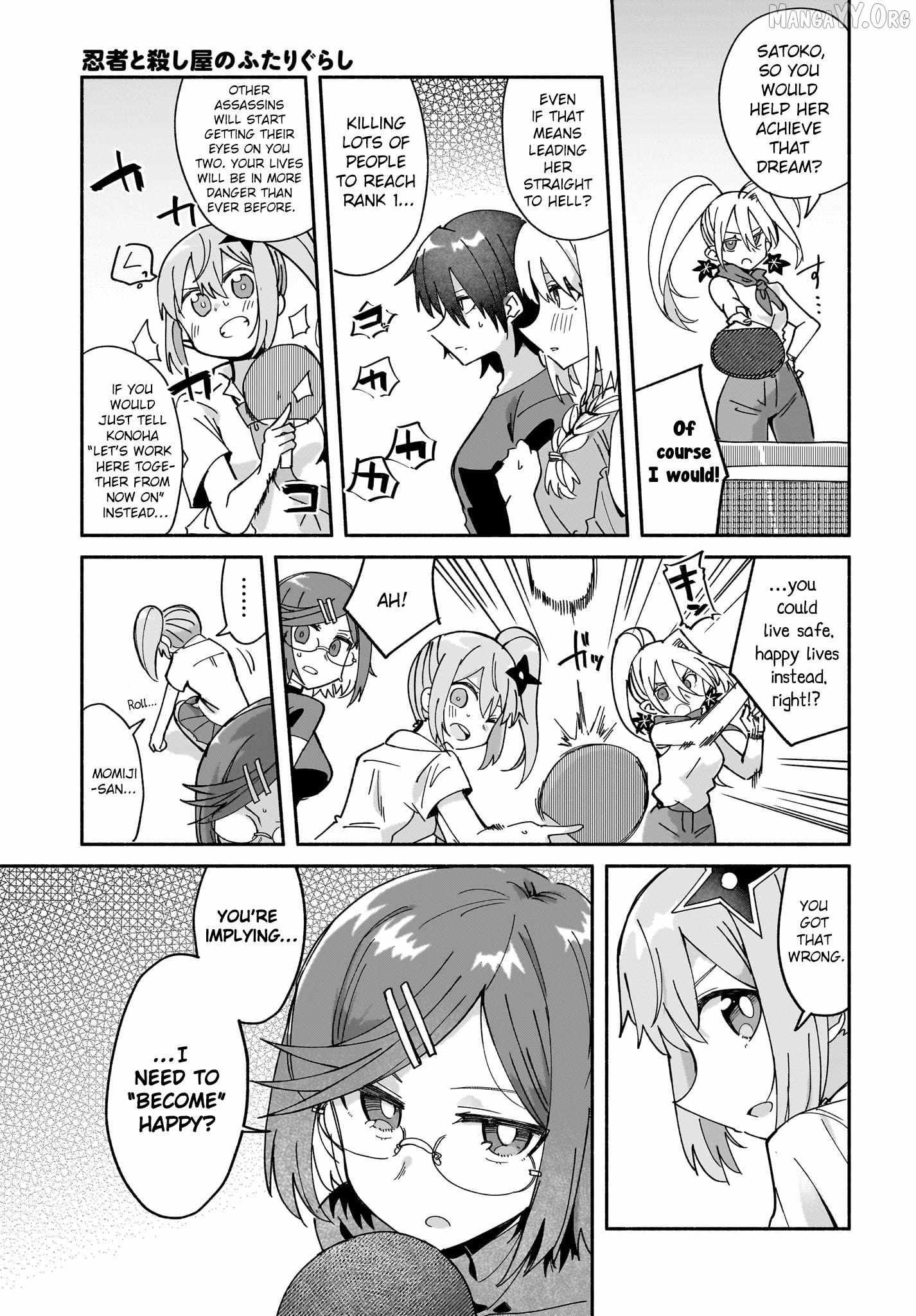 A Ninja and an Assassin Living Together Chapter 50 page 12 - 