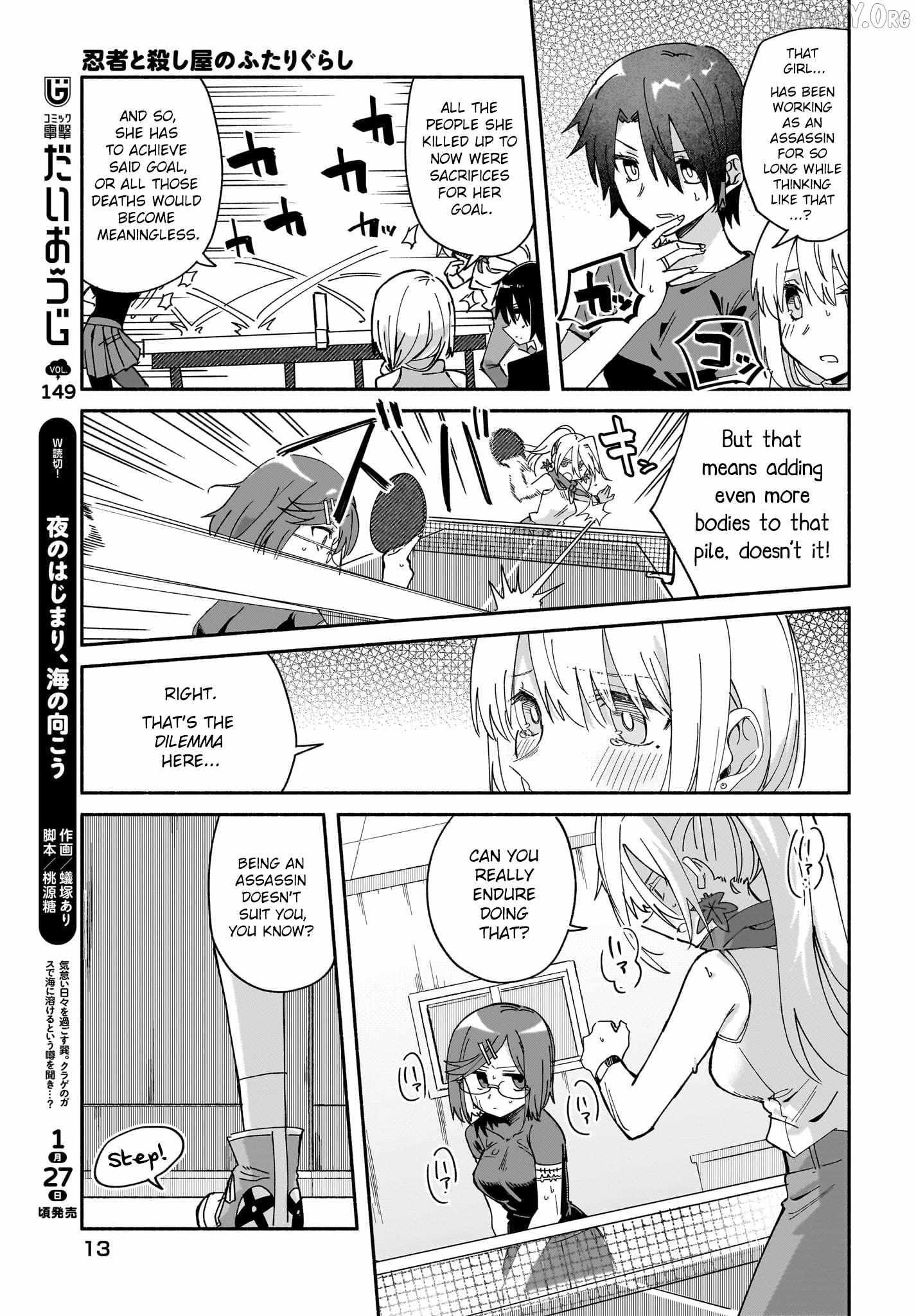 A Ninja and an Assassin Living Together Chapter 50 page 10 - 
