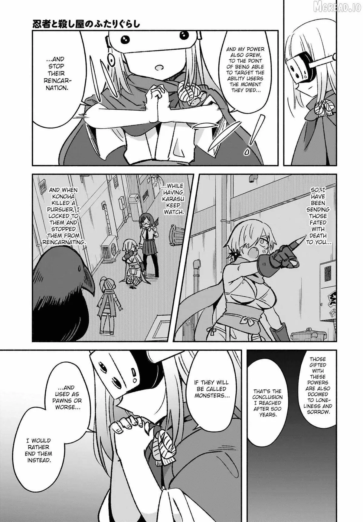 A Ninja and an Assassin Living Together Chapter 53 page 11 - 