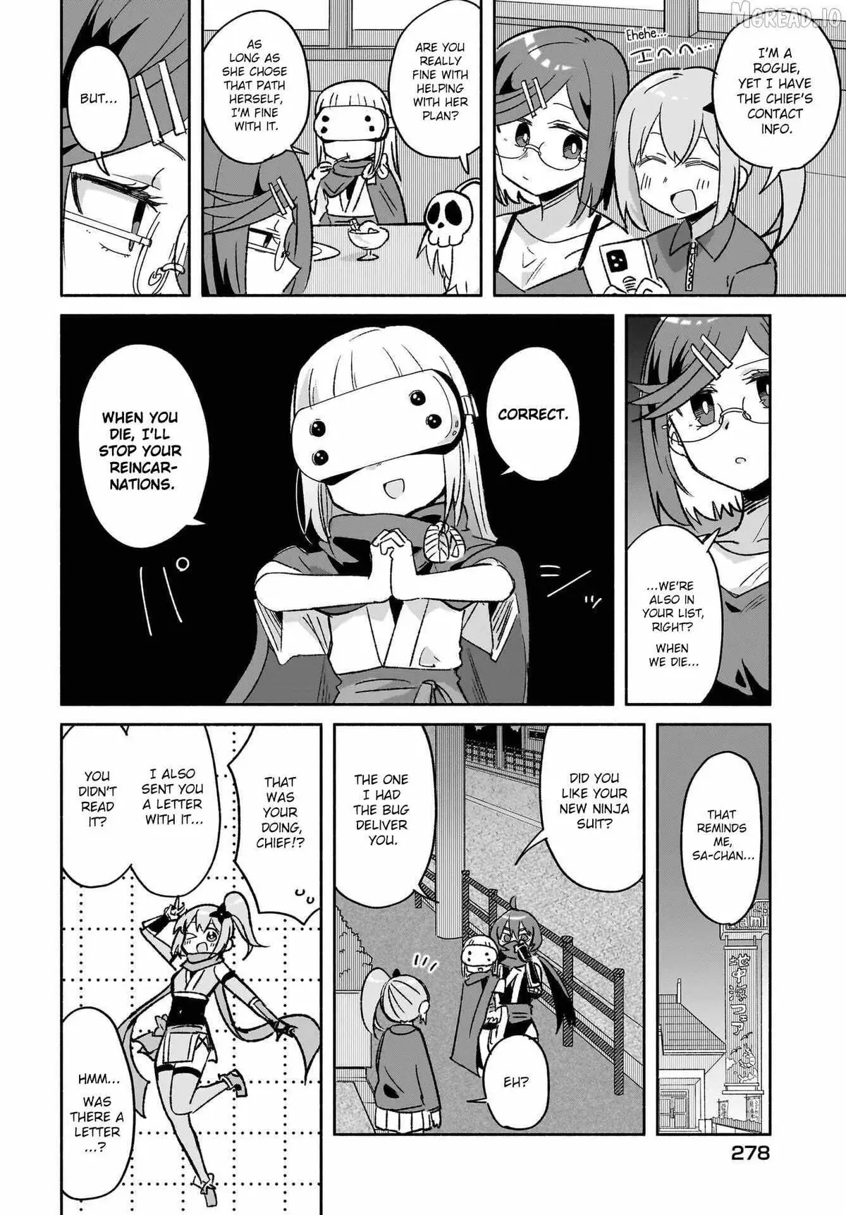 A Ninja and an Assassin Living Together Chapter 53 page 14 - 