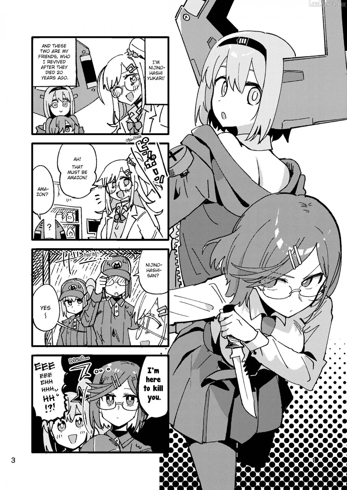 A Ninja and an Assassin Living Together Chapter 54.5 page 3 - 
