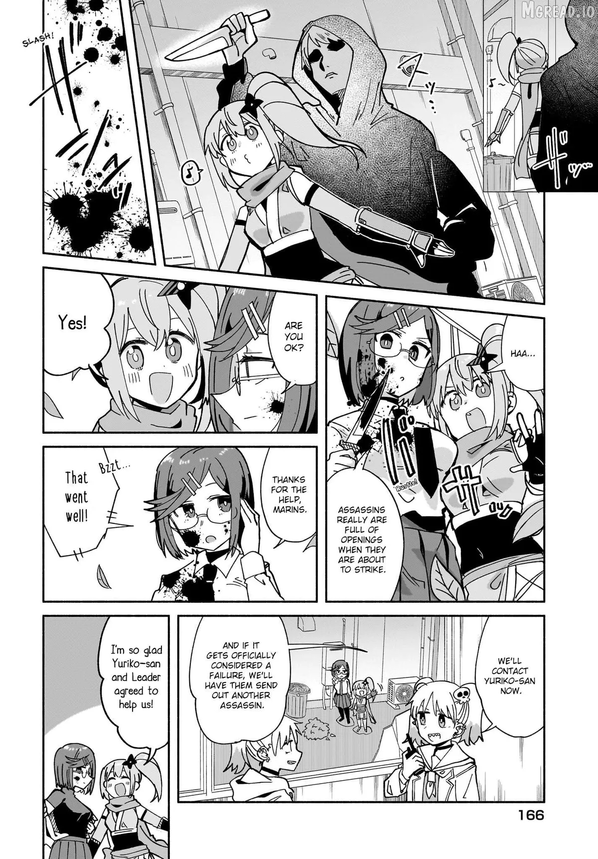 A Ninja and an Assassin Living Together Chapter 54 page 12 - 