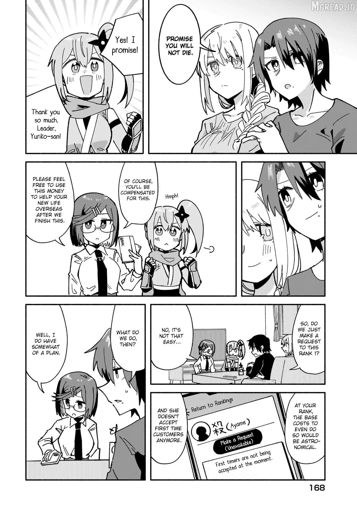 A Ninja and an Assassin Living Together Chapter 54 page 14 - 