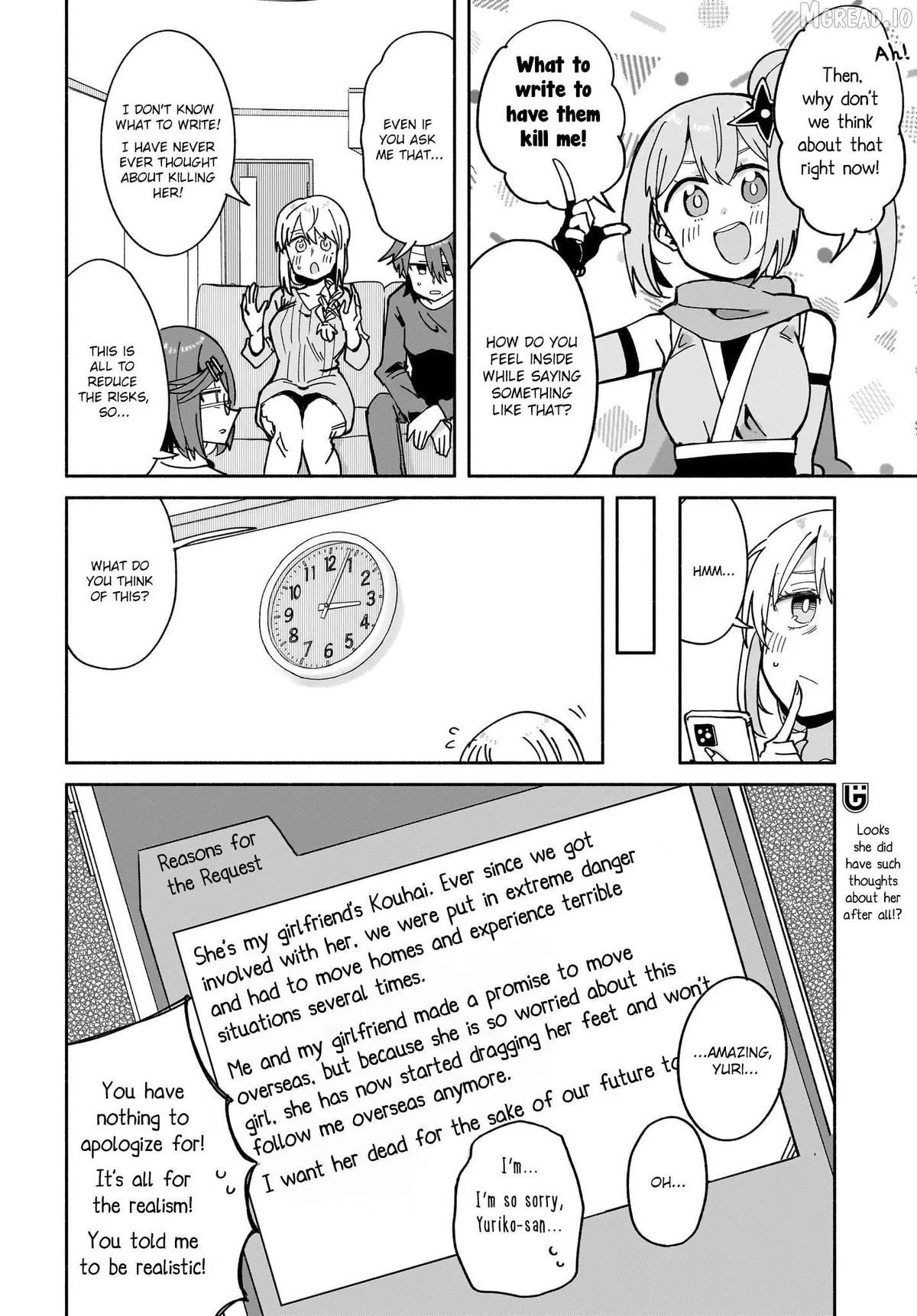 A Ninja and an Assassin Living Together Chapter 54 page 16 - 