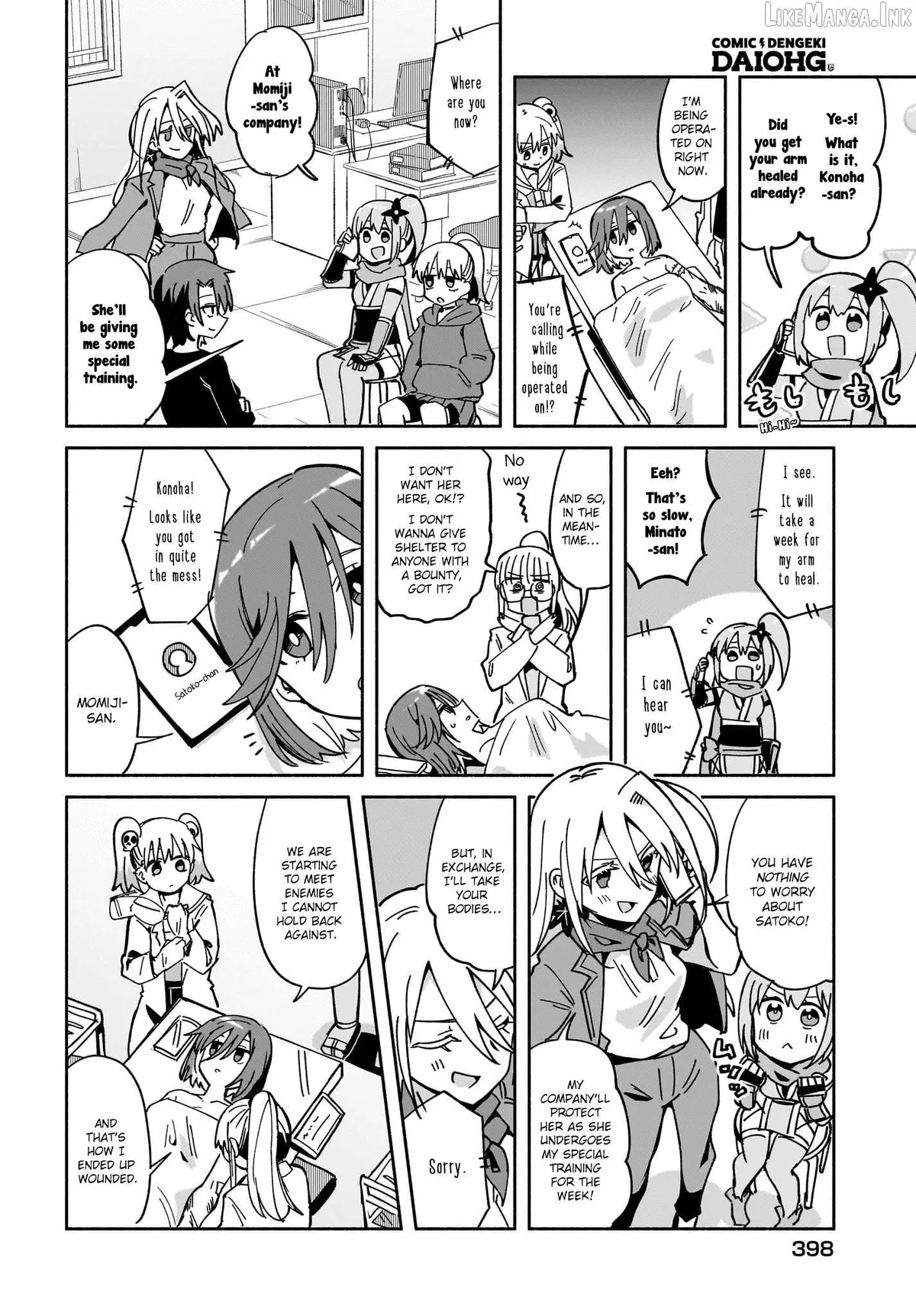 A Ninja and an Assassin Living Together Chapter 55 page 14 - 