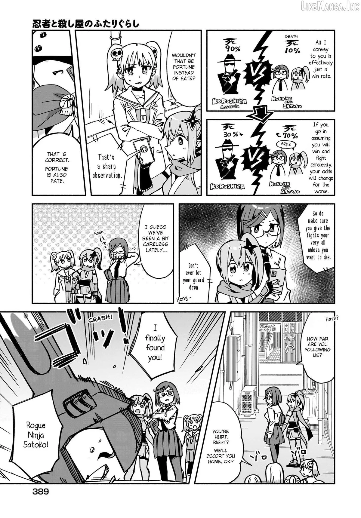 A Ninja and an Assassin Living Together Chapter 55 page 5 - 