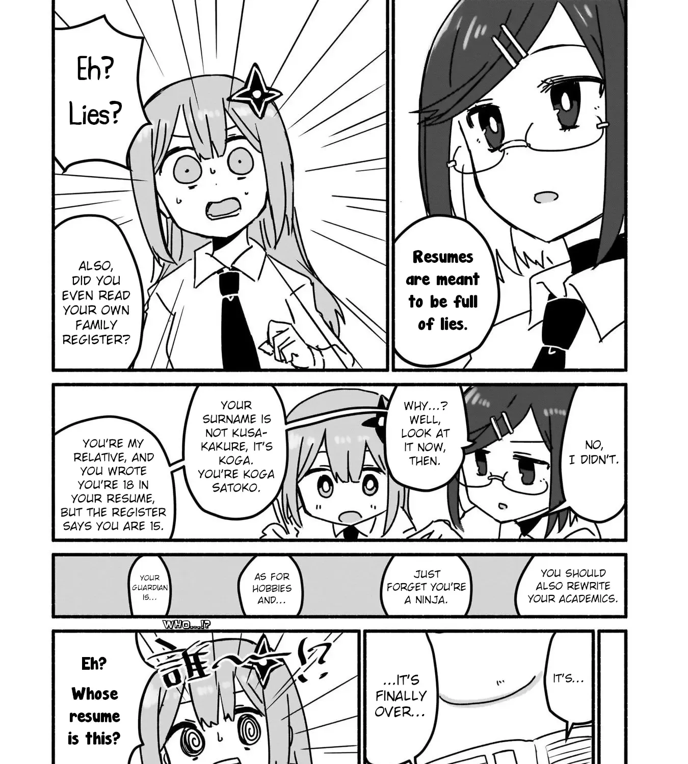 A Ninja and an Assassin Living Together Chapter 6 page 18 - 