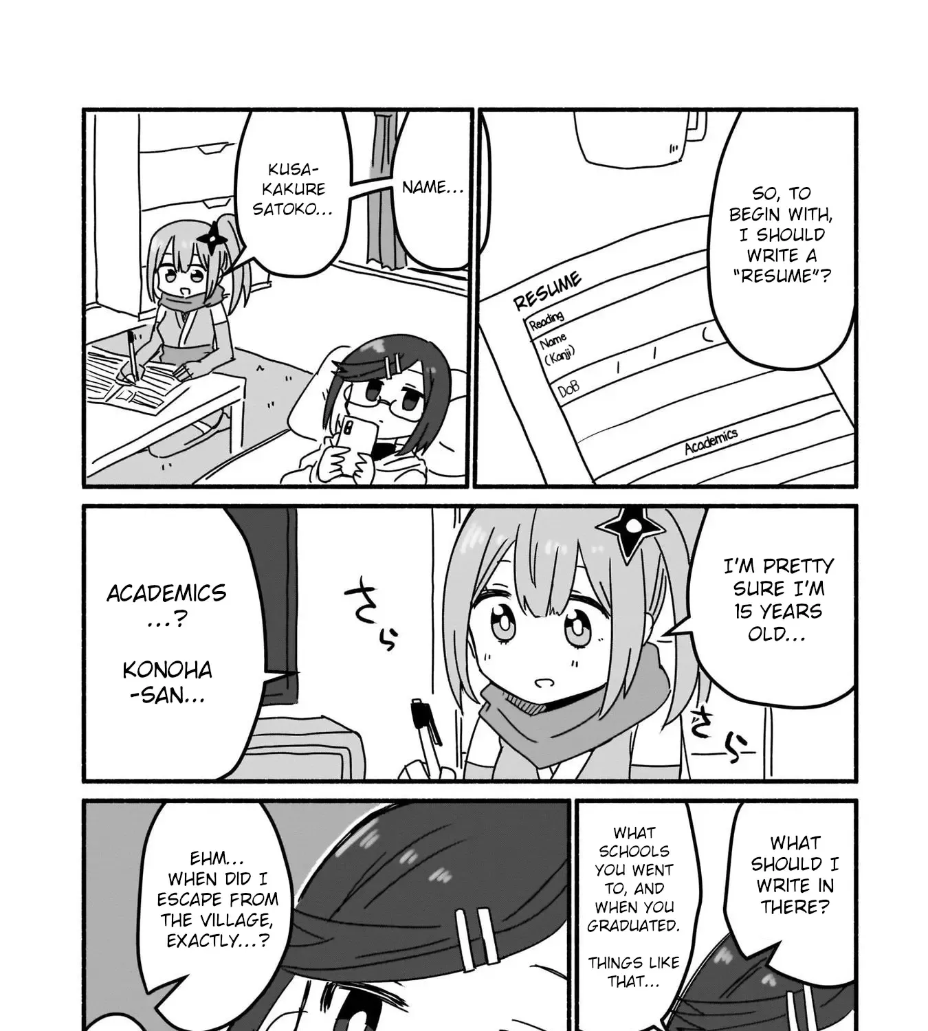 A Ninja and an Assassin Living Together Chapter 6 page 8 - 