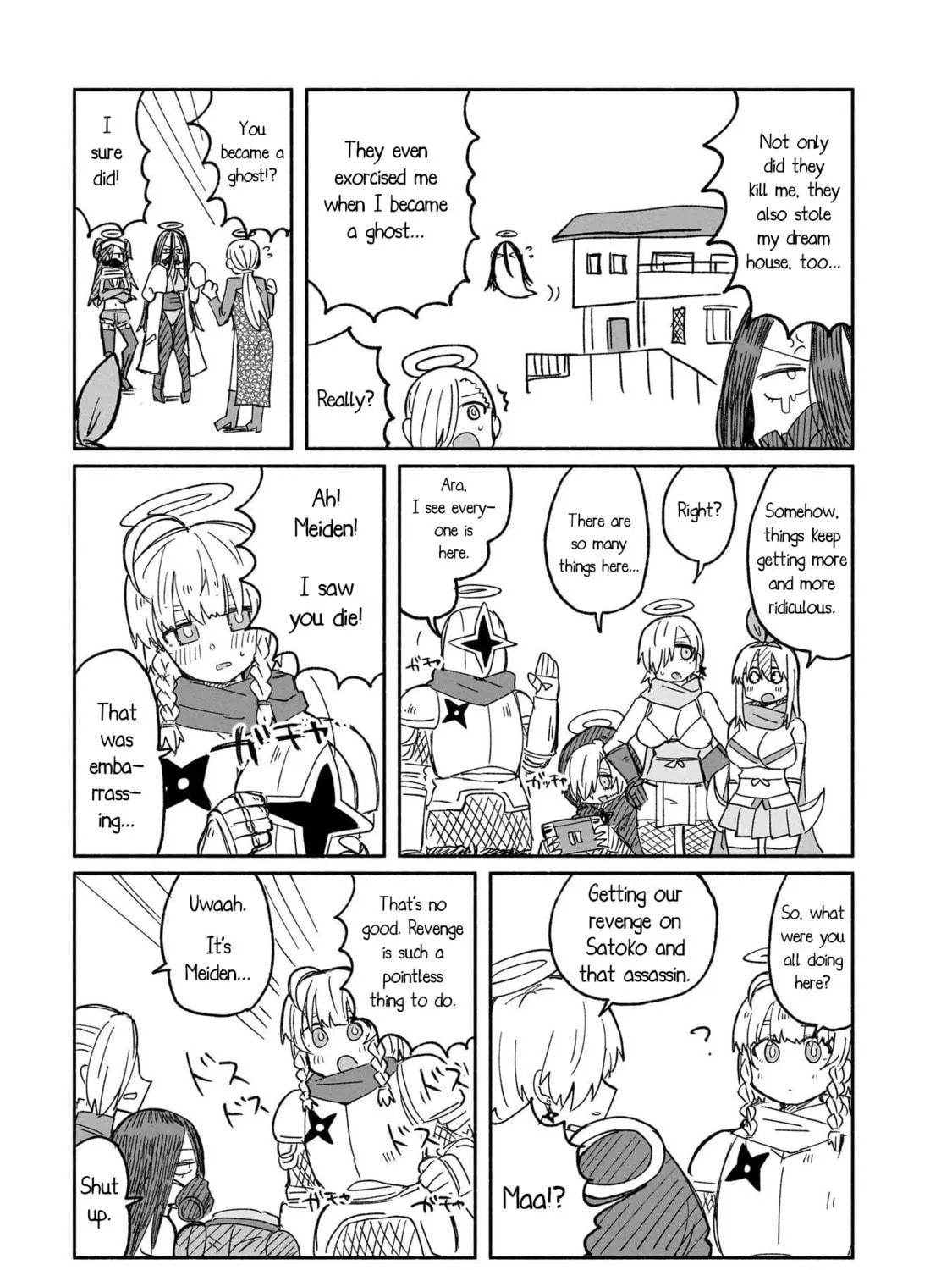 A Ninja and an Assassin Under One Roof Chapter 25.5 page 9 - 