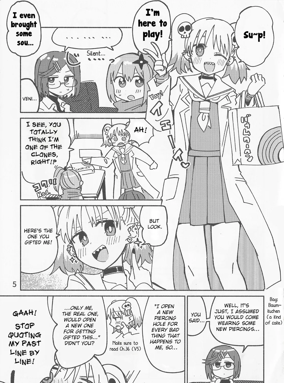 A Ninja and an Assassin Under One Roof Chapter 36.5 page 7 - 