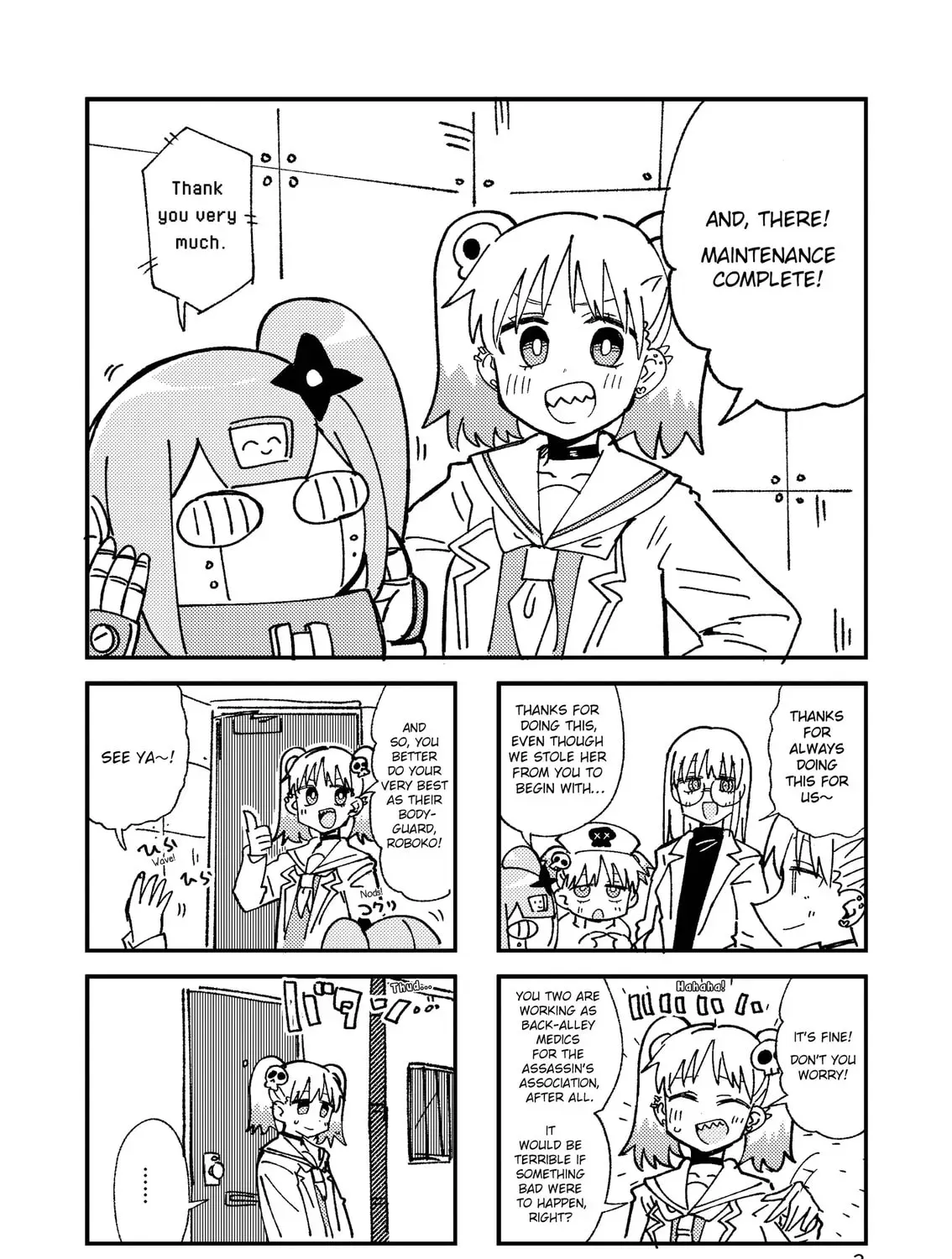A Ninja and an Assassin Under One Roof Chapter 4.2 page 4 - 