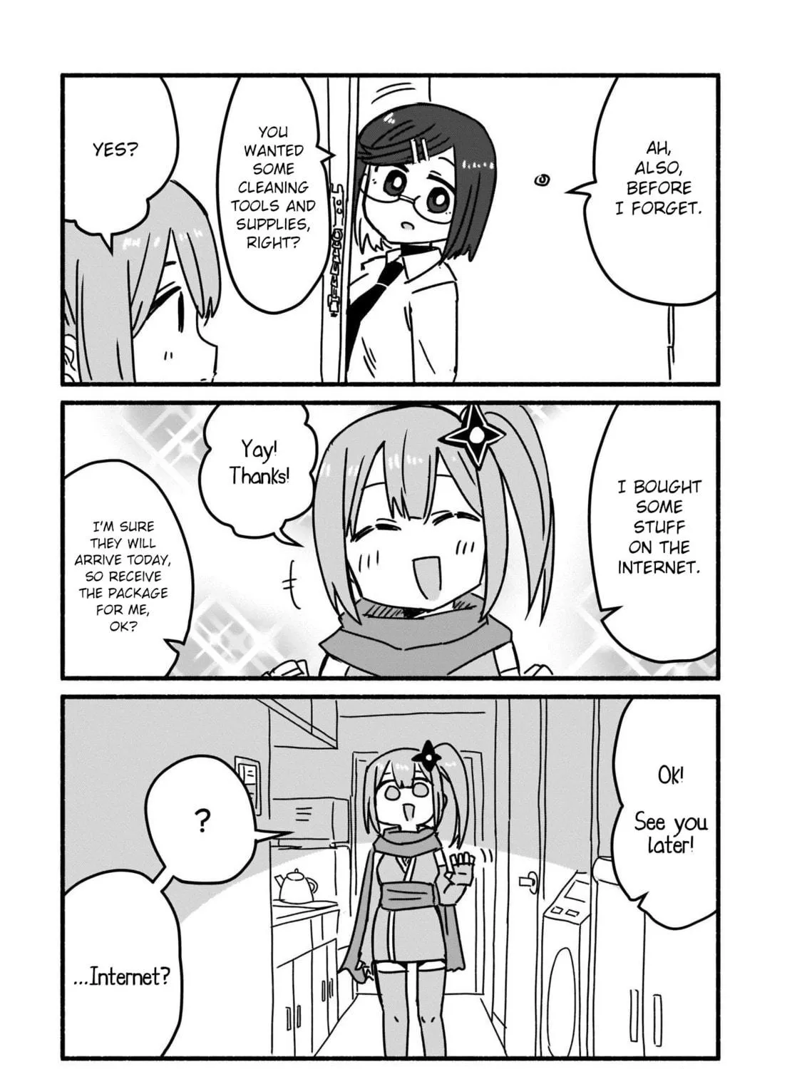A Ninja and an Assassin Under One Roof Chapter 4 page 9 - 