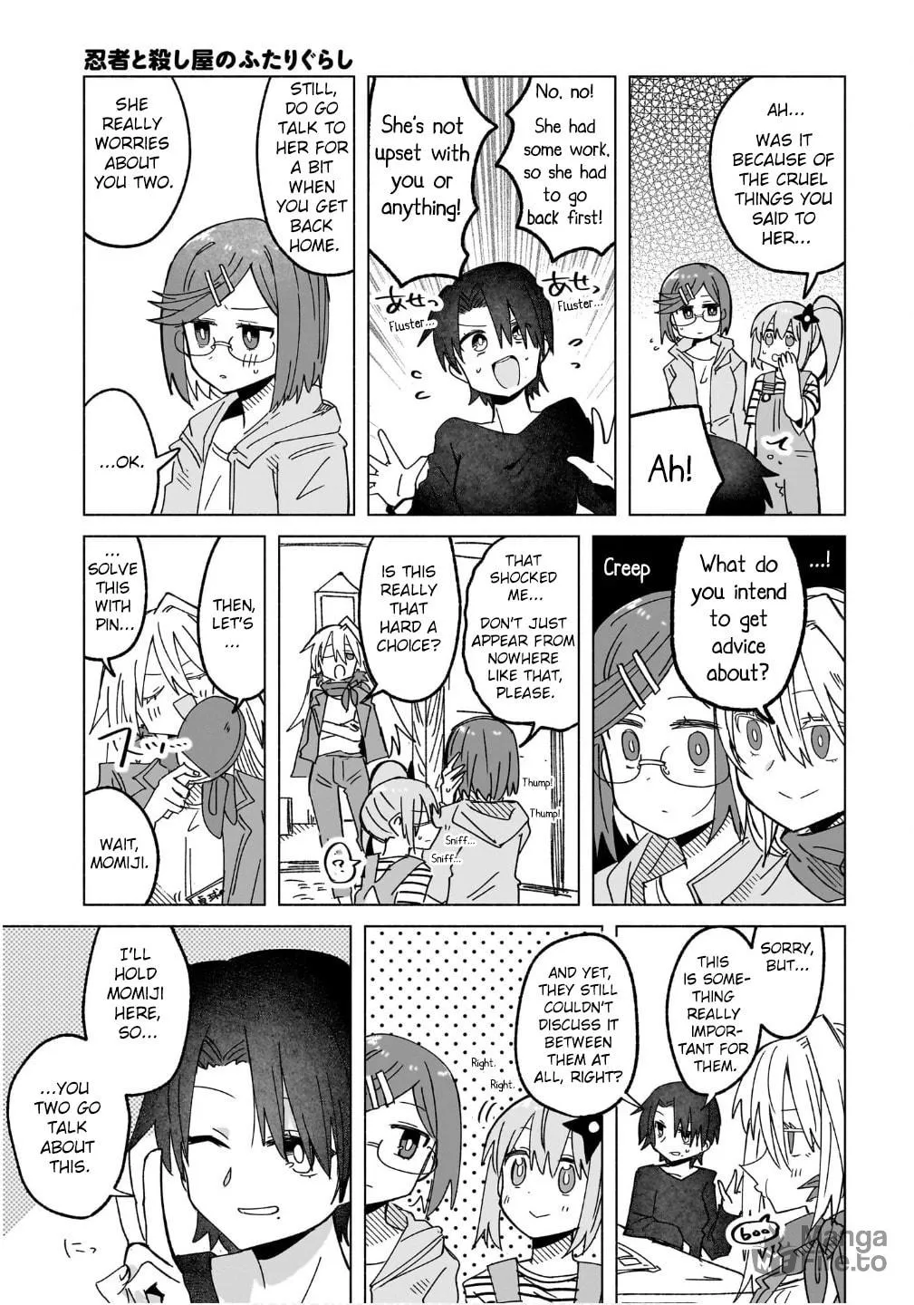 A Ninja and an Assassin Under One Roof Chapter 44 page 10 - 