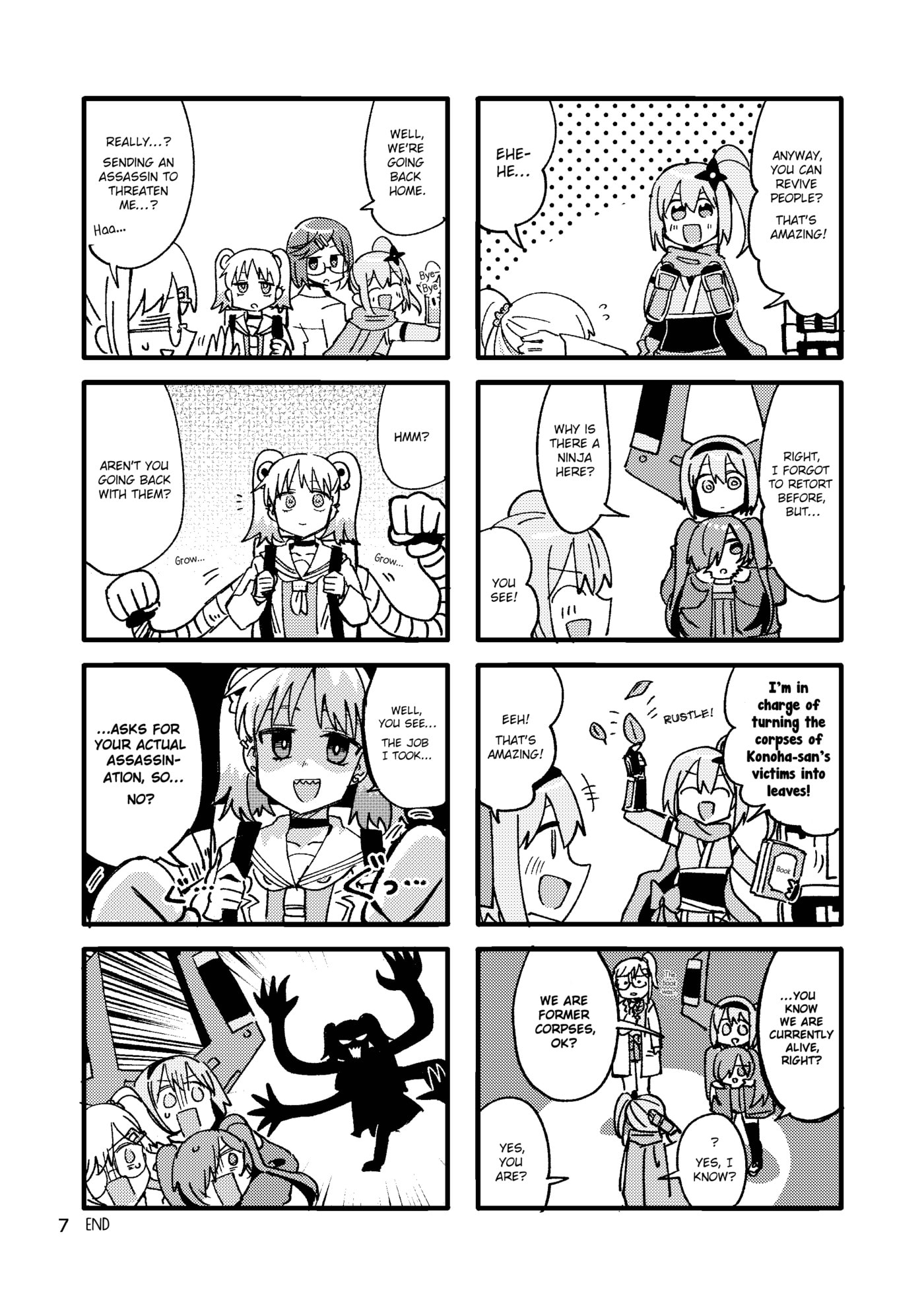 A Ninja and an Assassin Under One Roof Chapter 54.5 page 7 - 