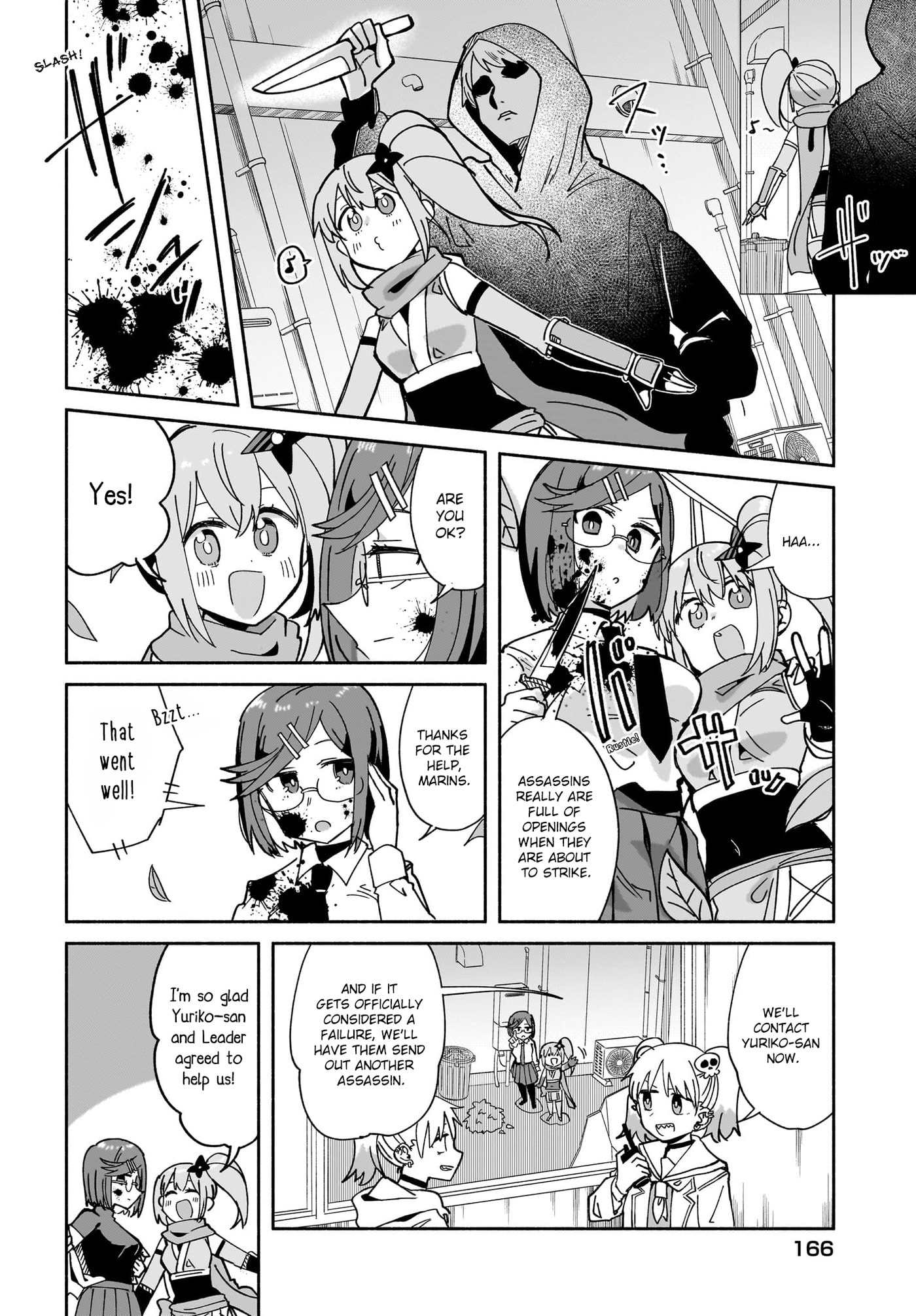 A Ninja and an Assassin Under One Roof Chapter 54 page 12 - 